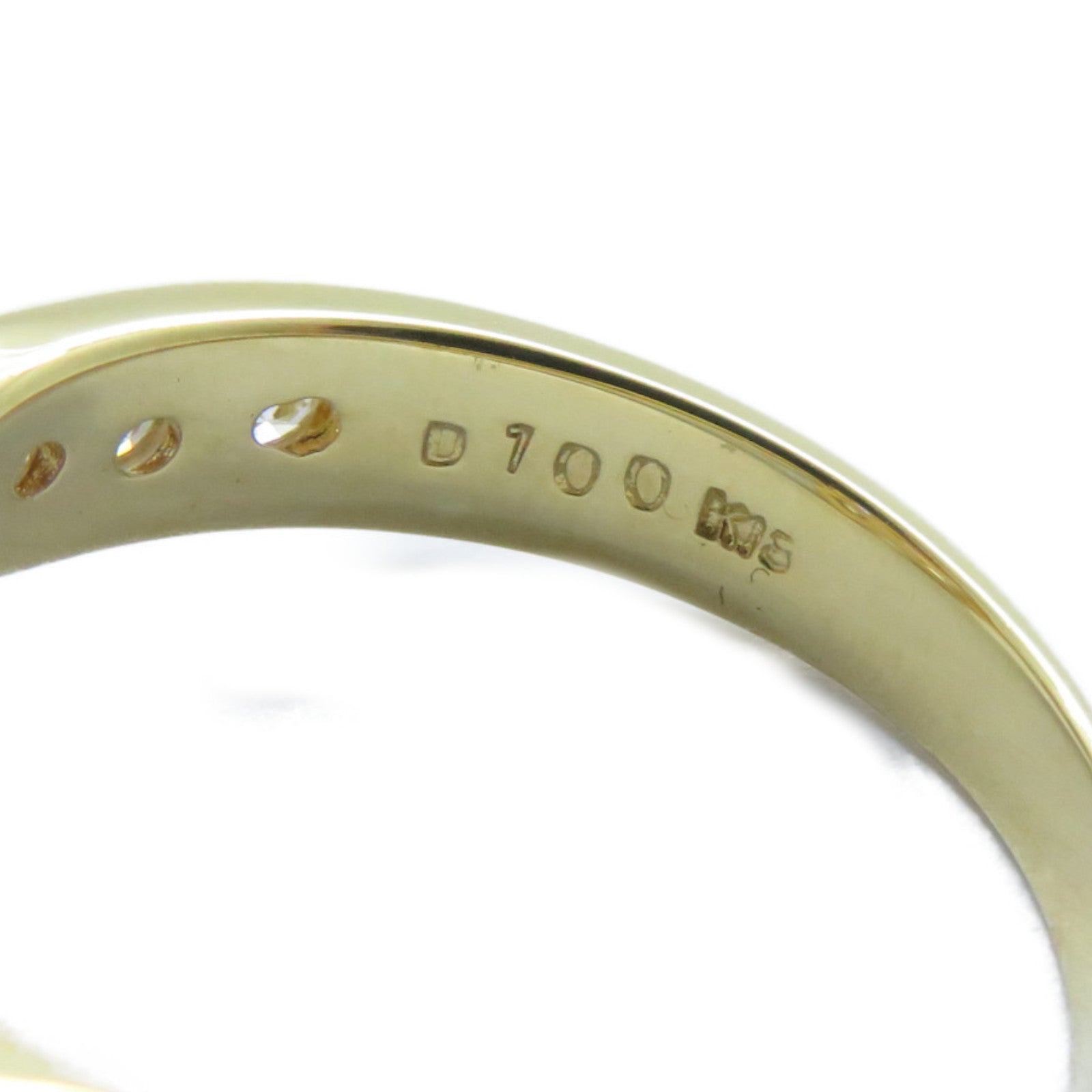 JEWELRY 【激減優惠】K18黃金Diamond Ring 1.00ct鑽石戒指US#6.5