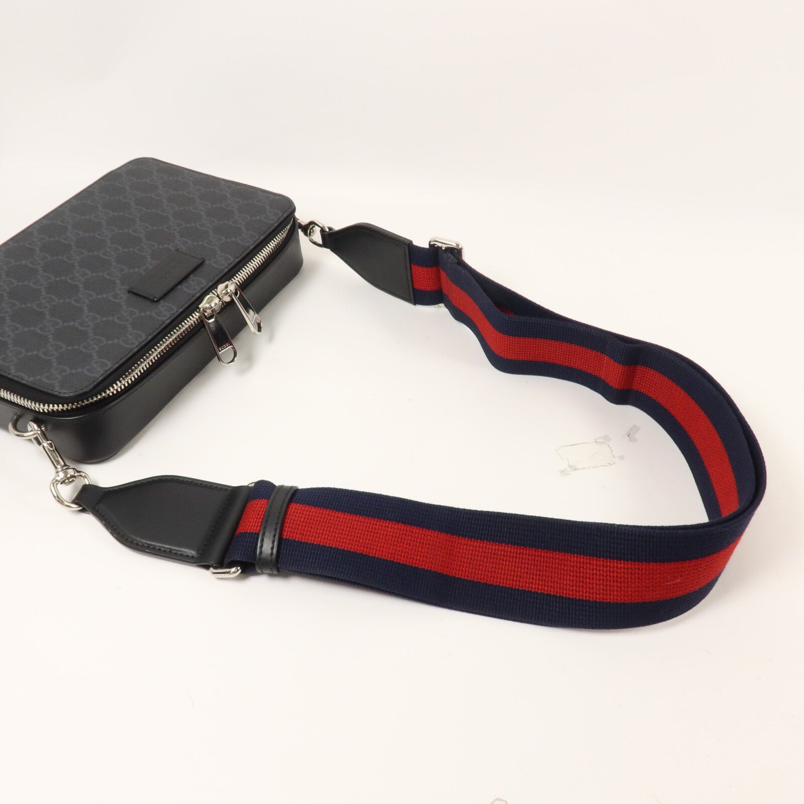 GUCCI 塗層帆布GG Supreme Mini肩背袋