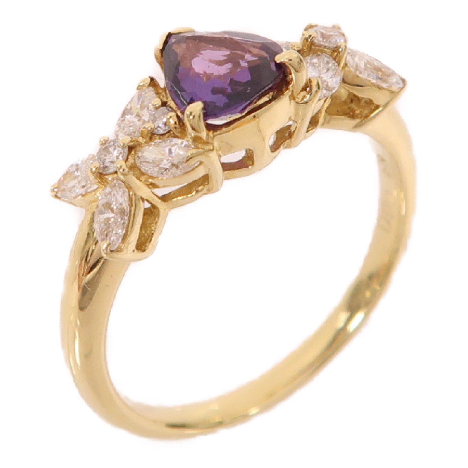JEWELRY 18K金Ring0.43ct鑽石/0.60ct鑽石戒指US#6