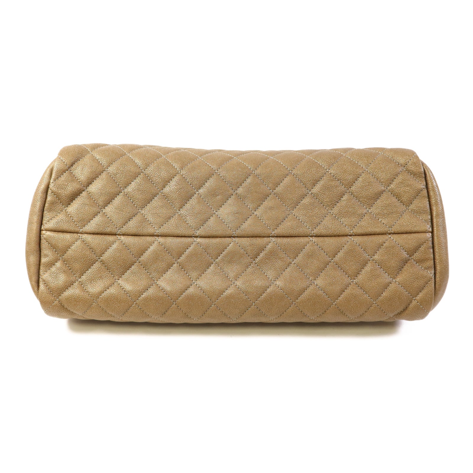 CHANEL 【激減優惠】牛皮皮革Mademoiselle Bowling Bag鏈帶肩背袋