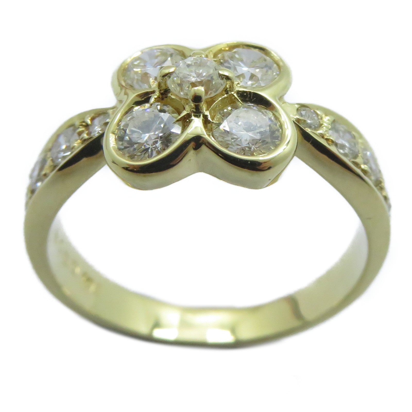 JEWELRY 【激減優惠】K18黃金Diamond Ring 1.00ct鑽石戒指US#6.5