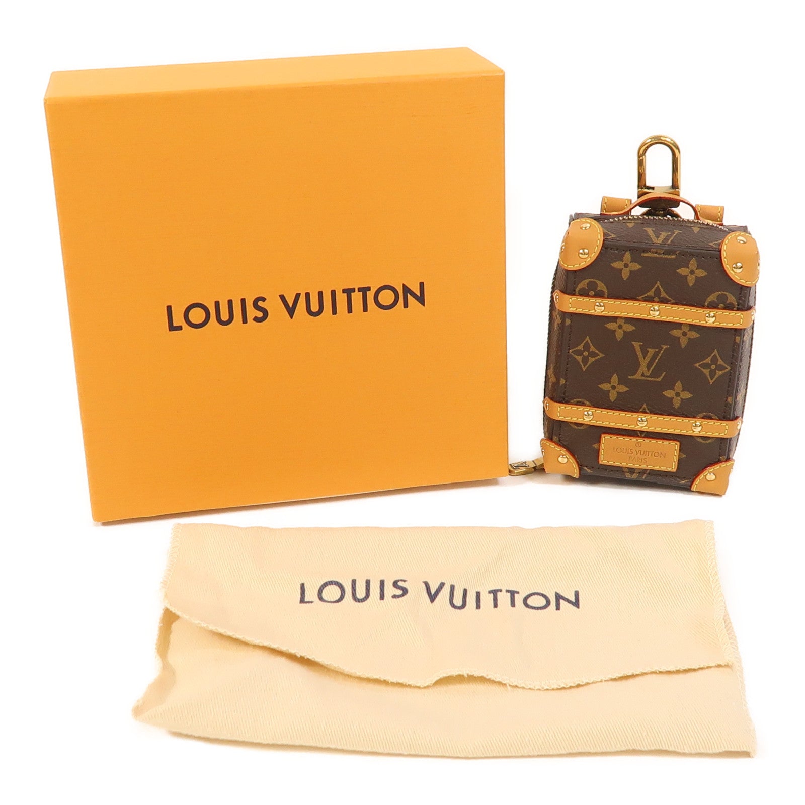 LOUIS VUITTON Monogram Trunk Keychain鎖匙扣