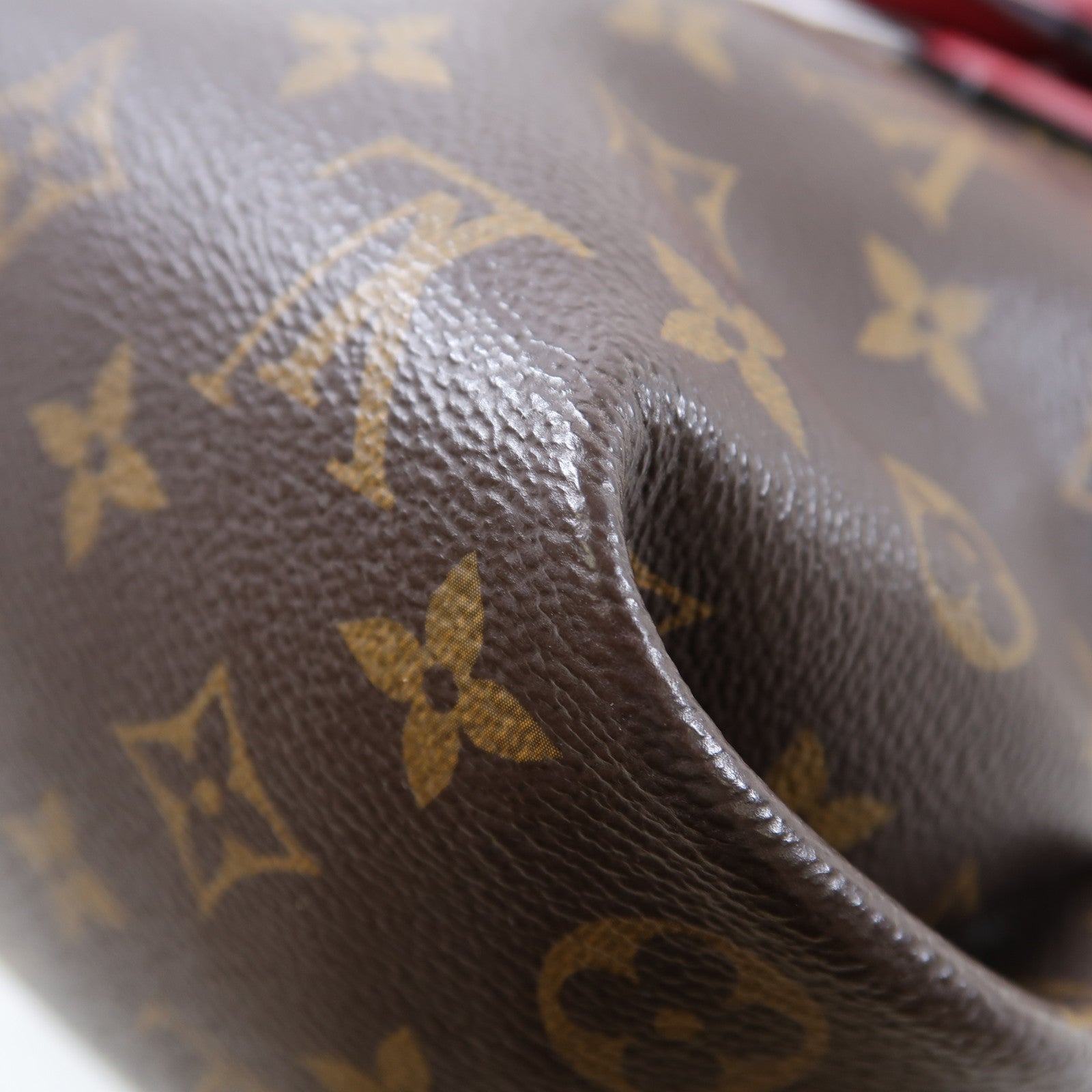 LOUIS VUITTON 【激減優惠】Monogram Flower Zipped Tote PM金扣手挽肩背兩用袋啡色