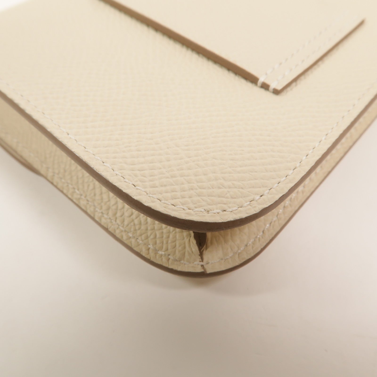 HERMES Epsom皮革Constance Slim錢包Nata