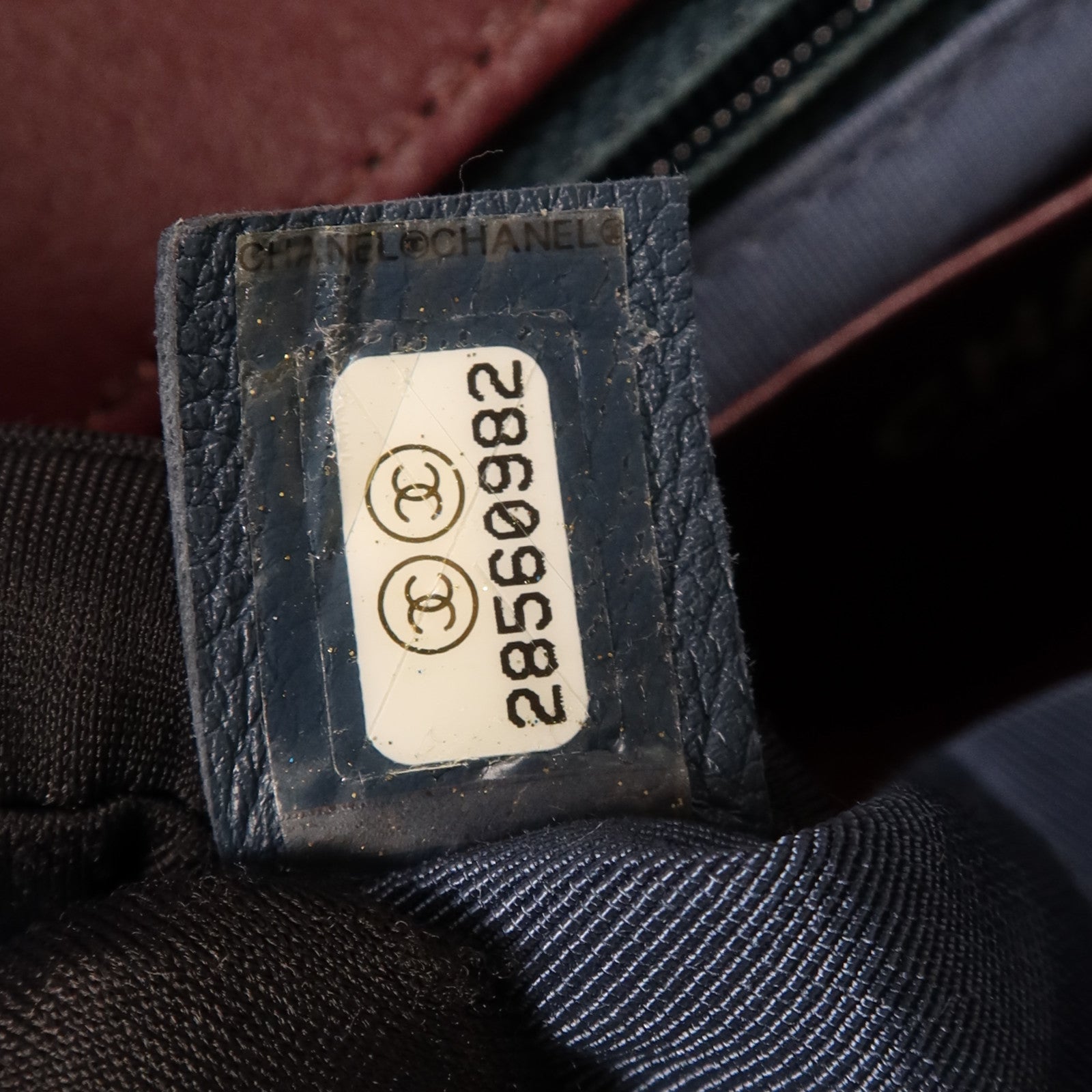 CHANEL 羊皮皮革Shoulder Bag金扣鏈帶肩背袋