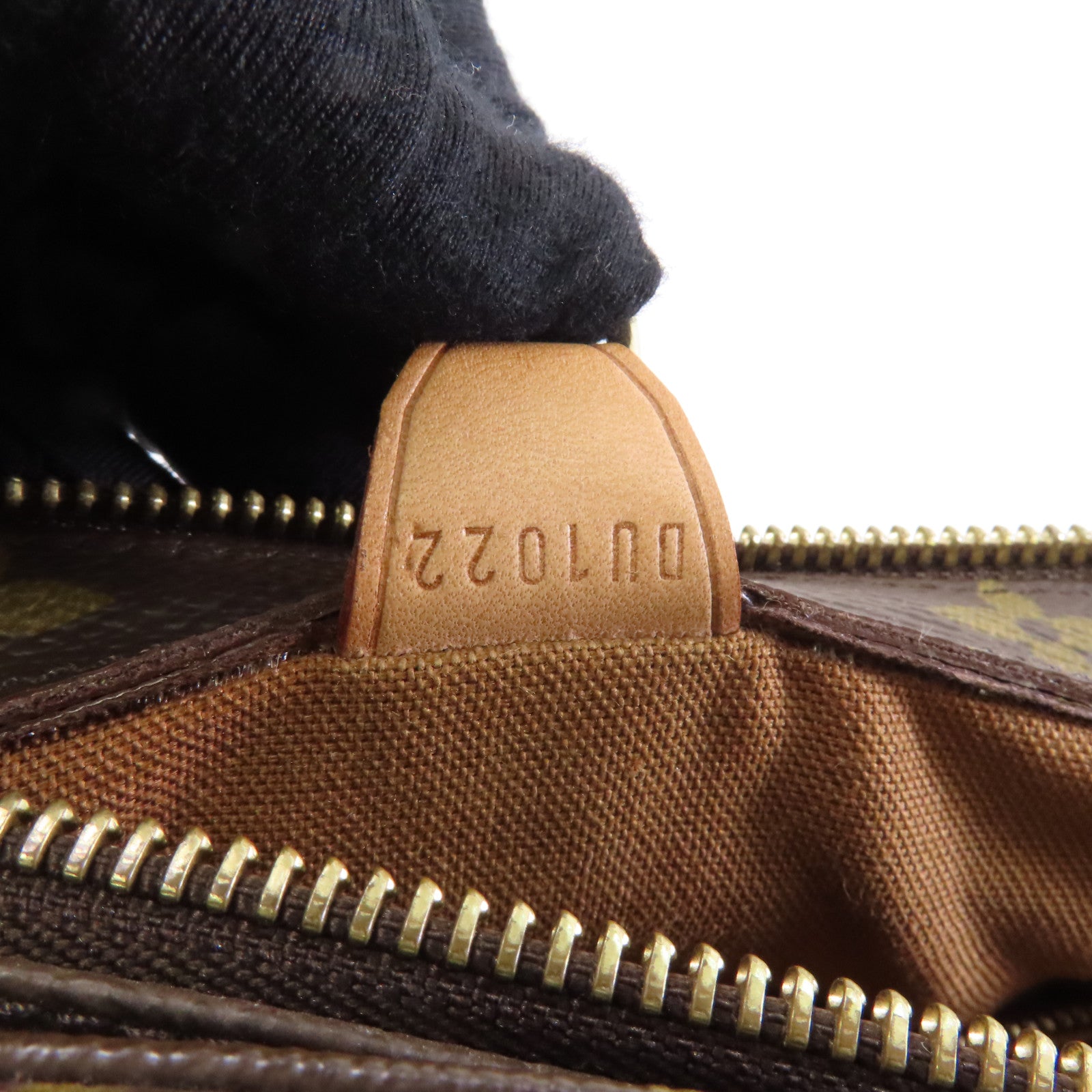 LOUIS VUITTON Monogram Cabas Piano金扣肩背袋棕色