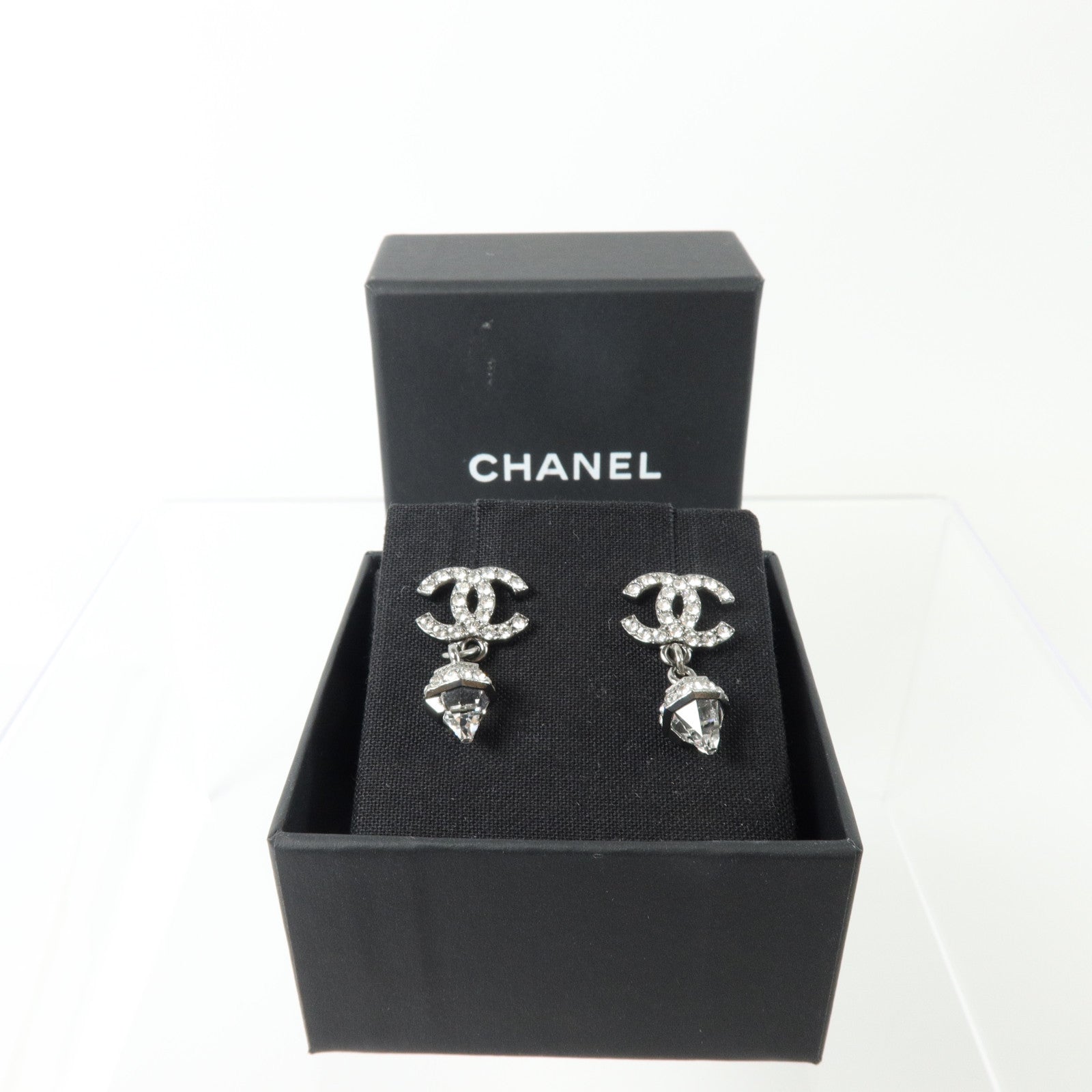 CHANEL 金屬/PVC Earrings耳環