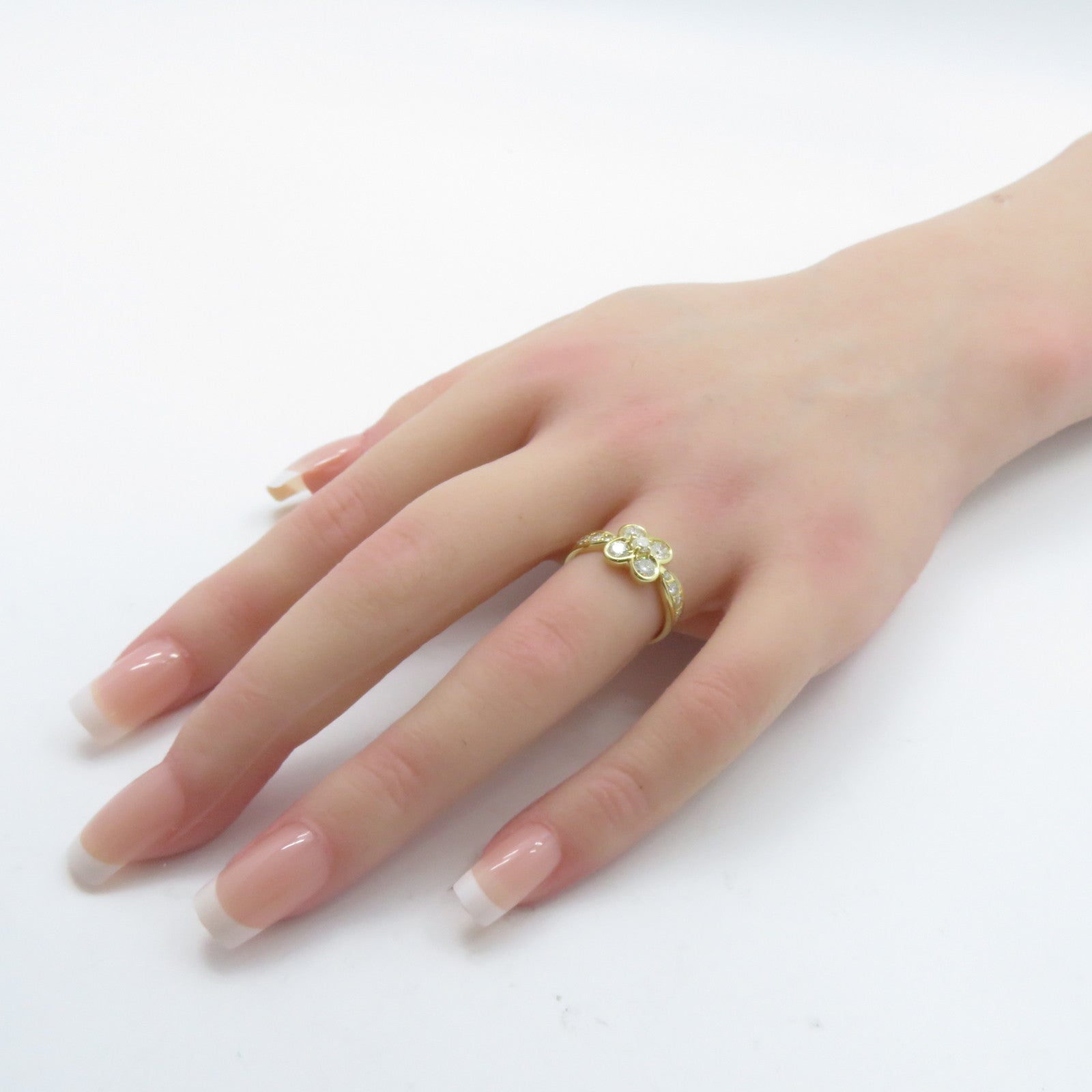 JEWELRY 【激減優惠】K18黃金Diamond Ring 1.00ct鑽石戒指US#6.5