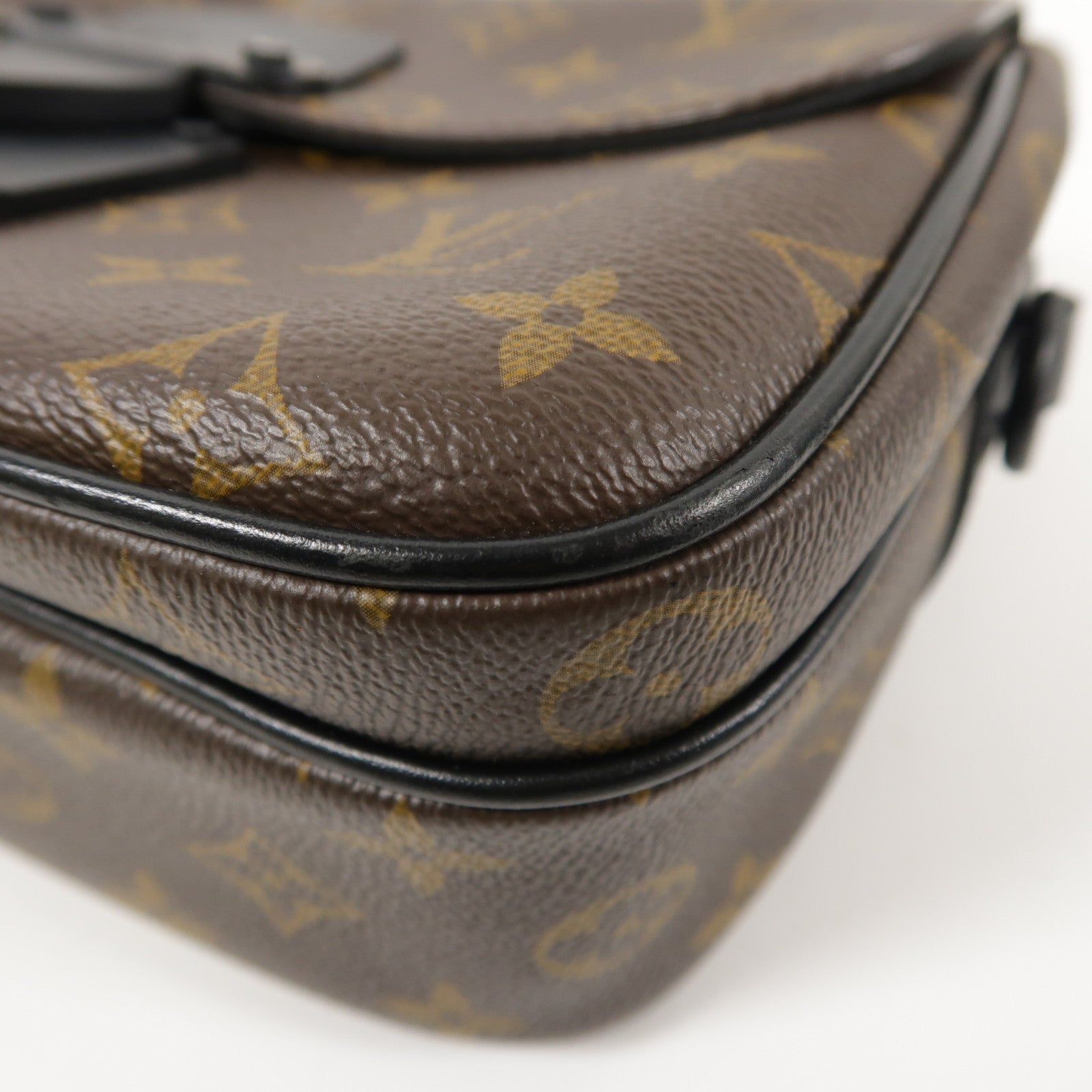 LOUIS VUITTON Monogram S Lock Messenger手挽肩背兩用袋