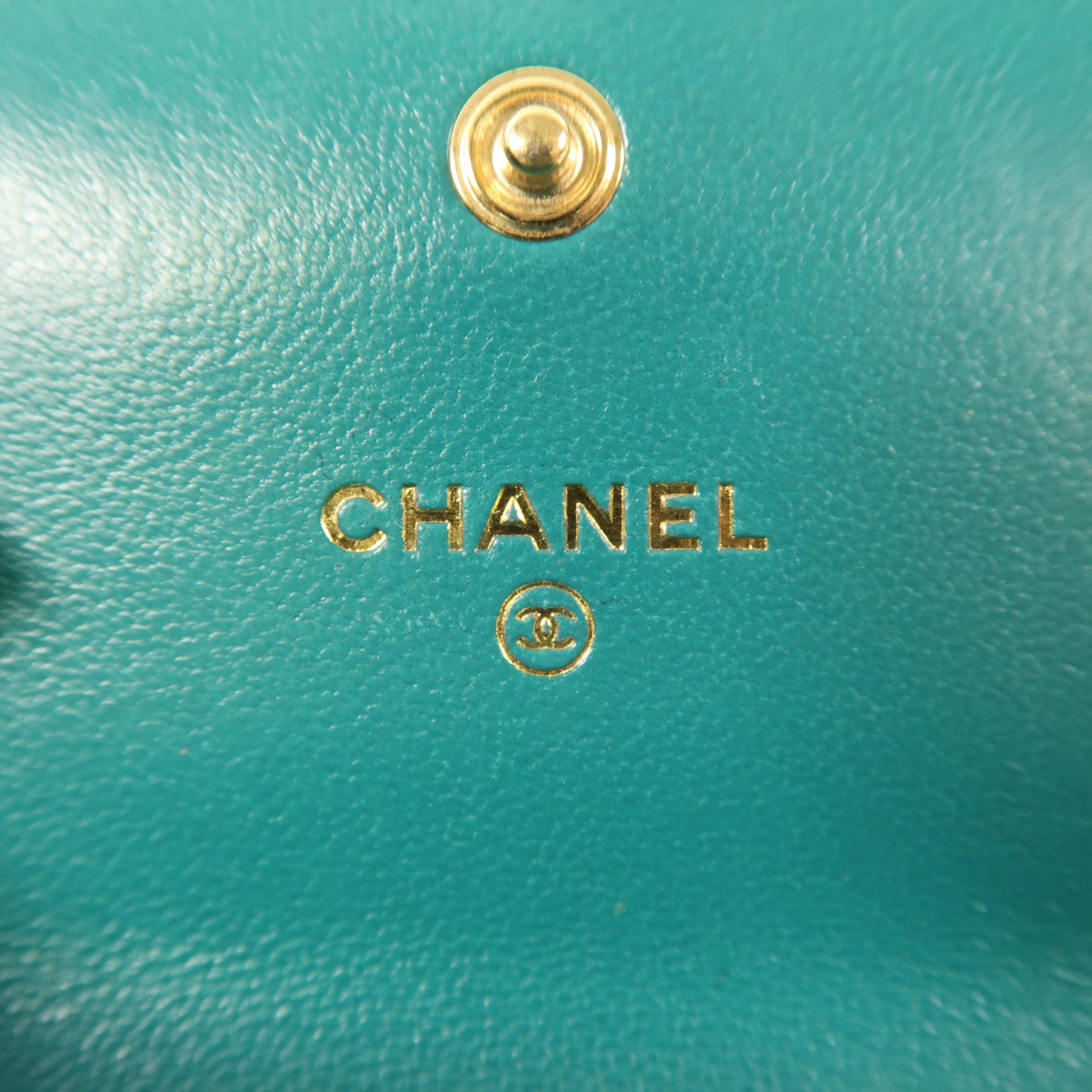 CHANEL 羊皮皮革C19 Card Case Chain Shoulder Bag鏈帶肩背袋