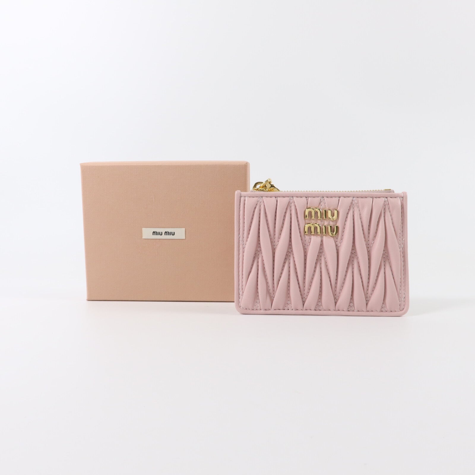 Miu Miu 羊皮皮革Card Holder卡片套