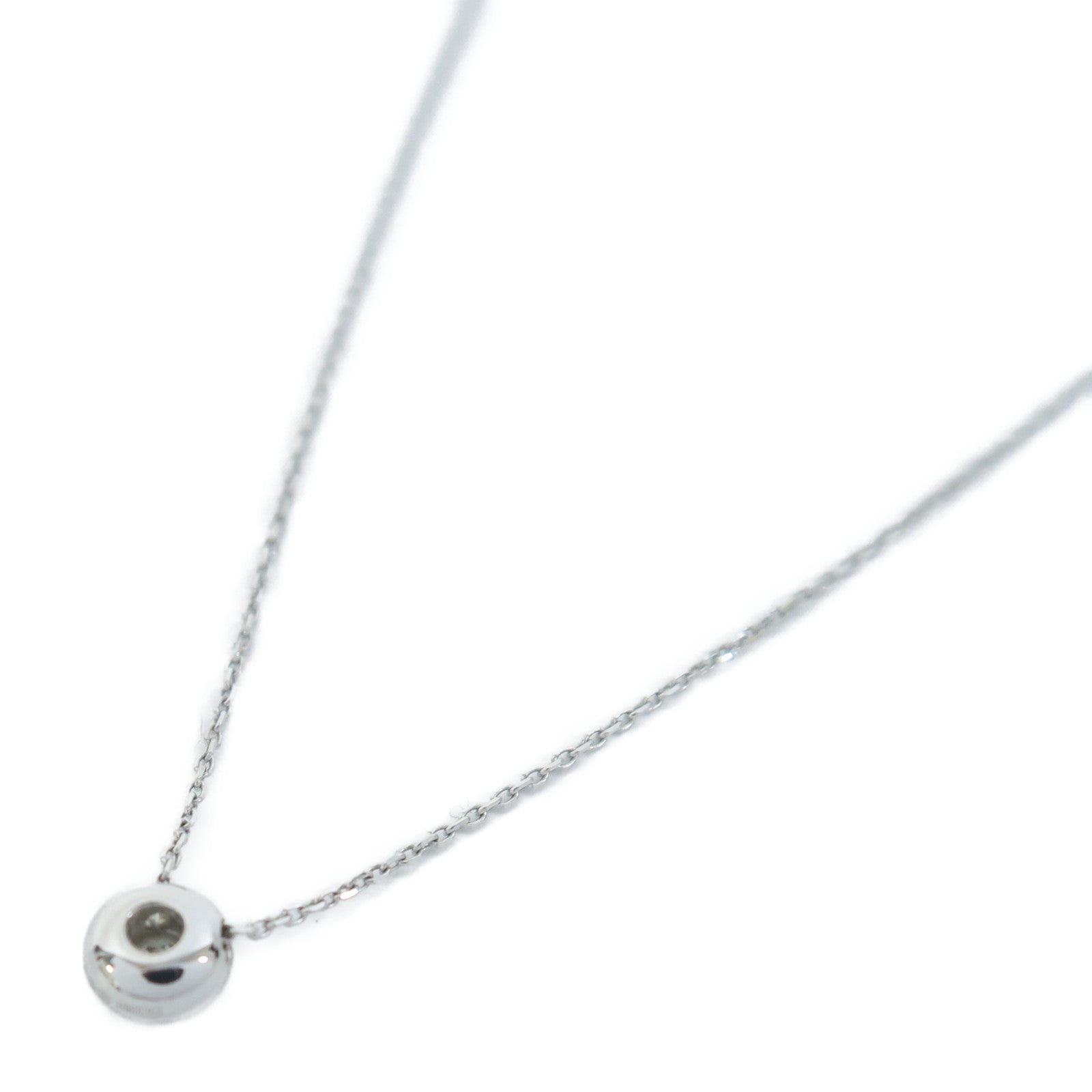 JEWELRY 【激減優惠】18K白金Diamond Necklace 0.09ct鑽石項鍊