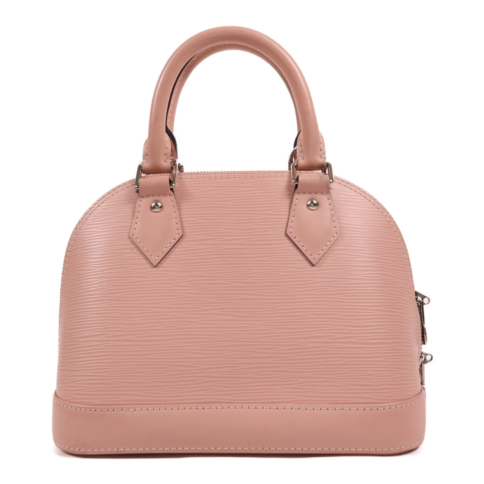 LOUIS VUITTON Epi Alma BB銀扣手挽肩背兩用袋