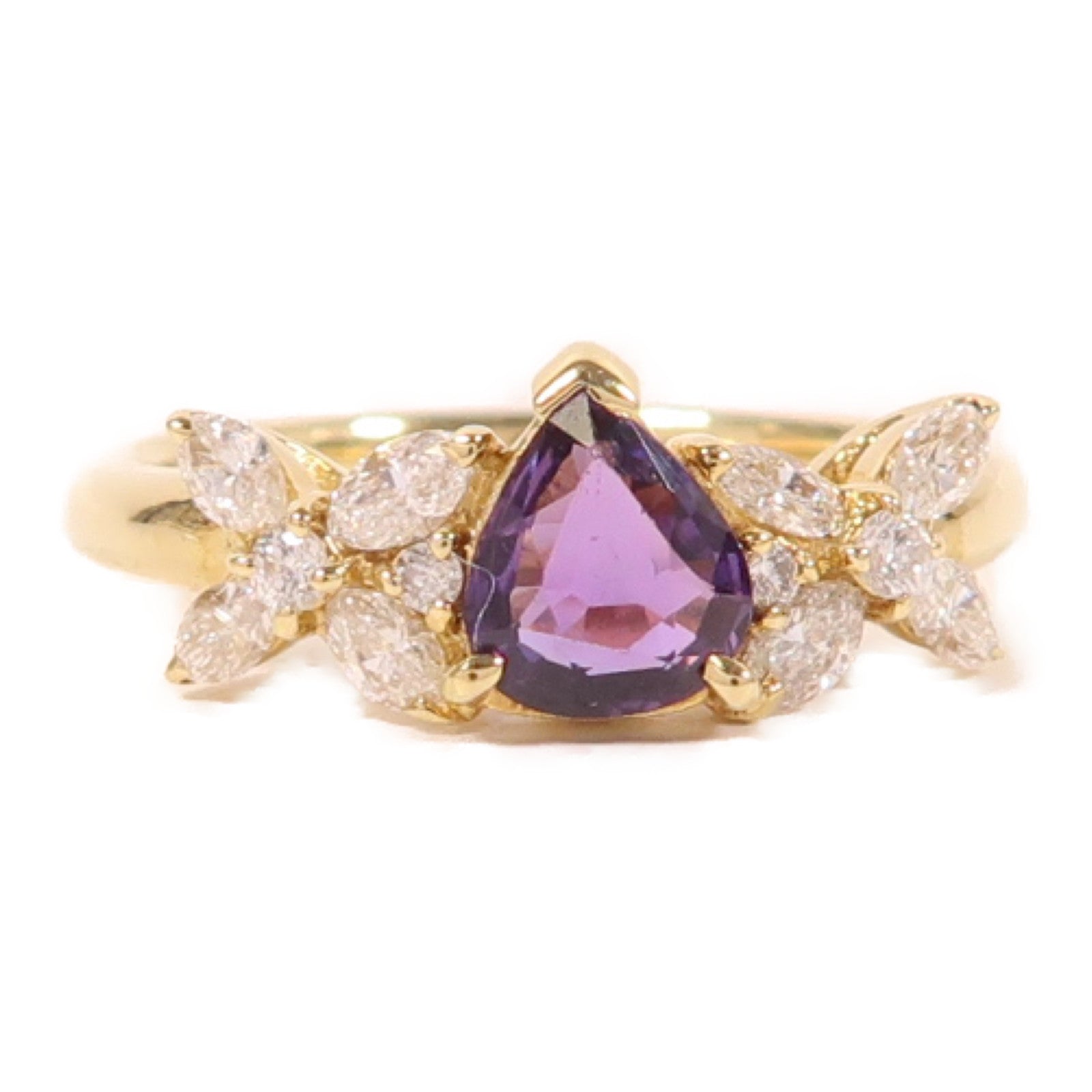 JEWELRY 18K金Ring0.43ct鑽石/0.60ct鑽石戒指US#6