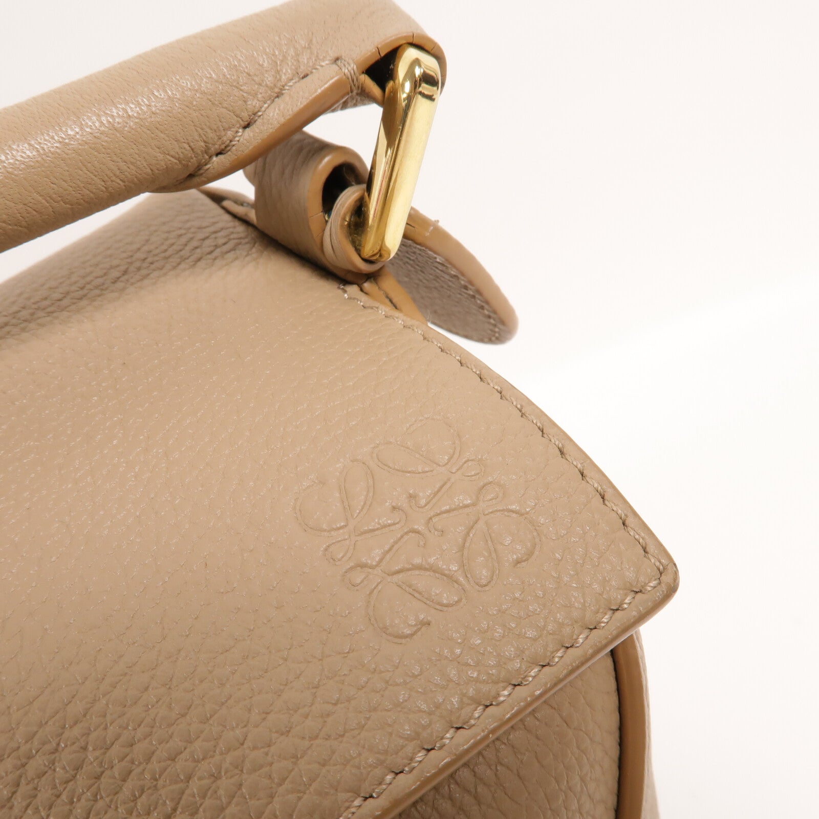 LOEWE 牛皮皮革Puzzle Small手挽肩背兩用袋