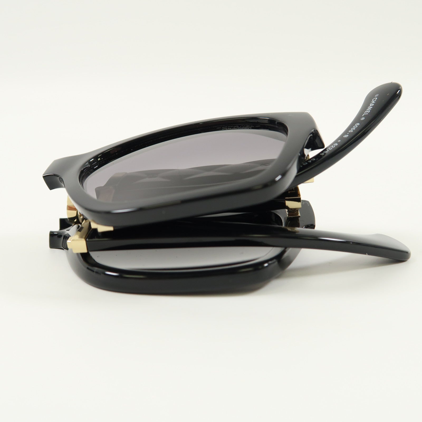 CHANEL PVC Sunglasses太陽眼鏡黑色