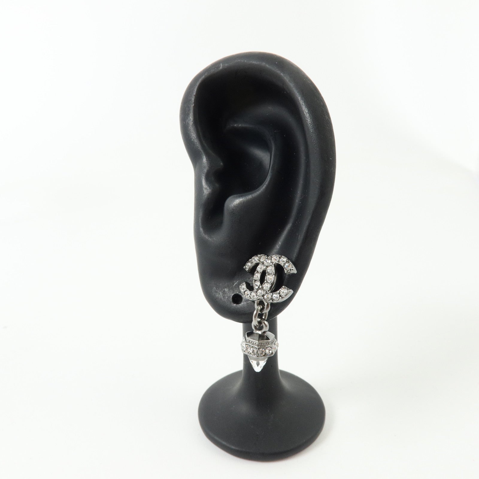CHANEL 金屬/PVC Earrings耳環