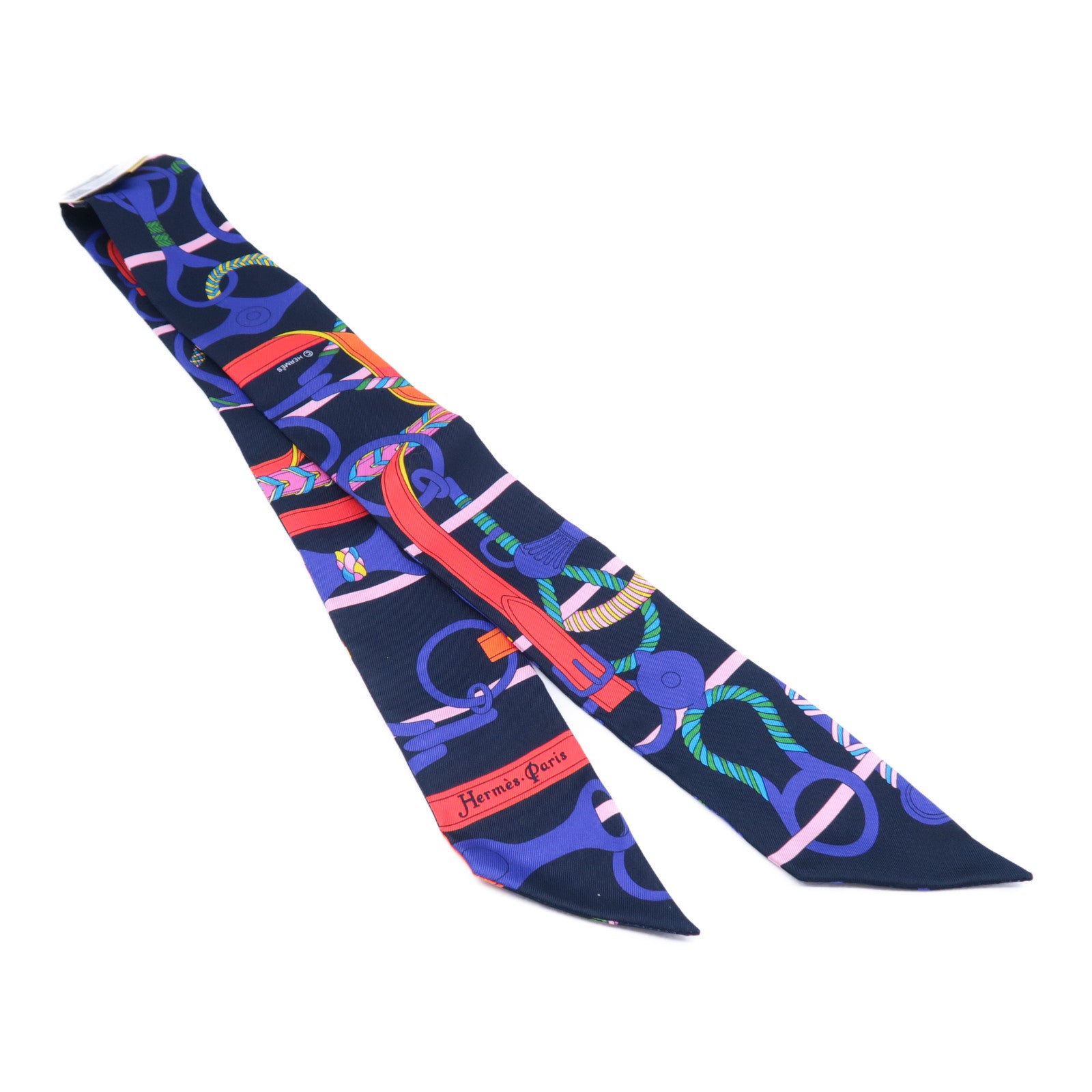 HERMES 【激減優惠】絲質Twilly Scarf絲巾多色