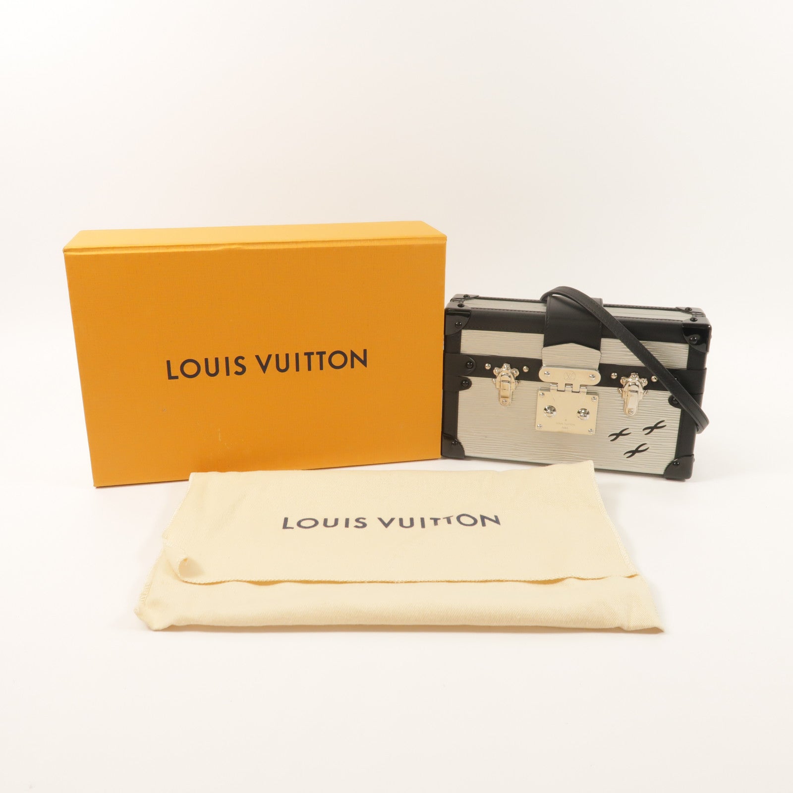 LOUIS VUITTON Epi Petite Malle肩背袋