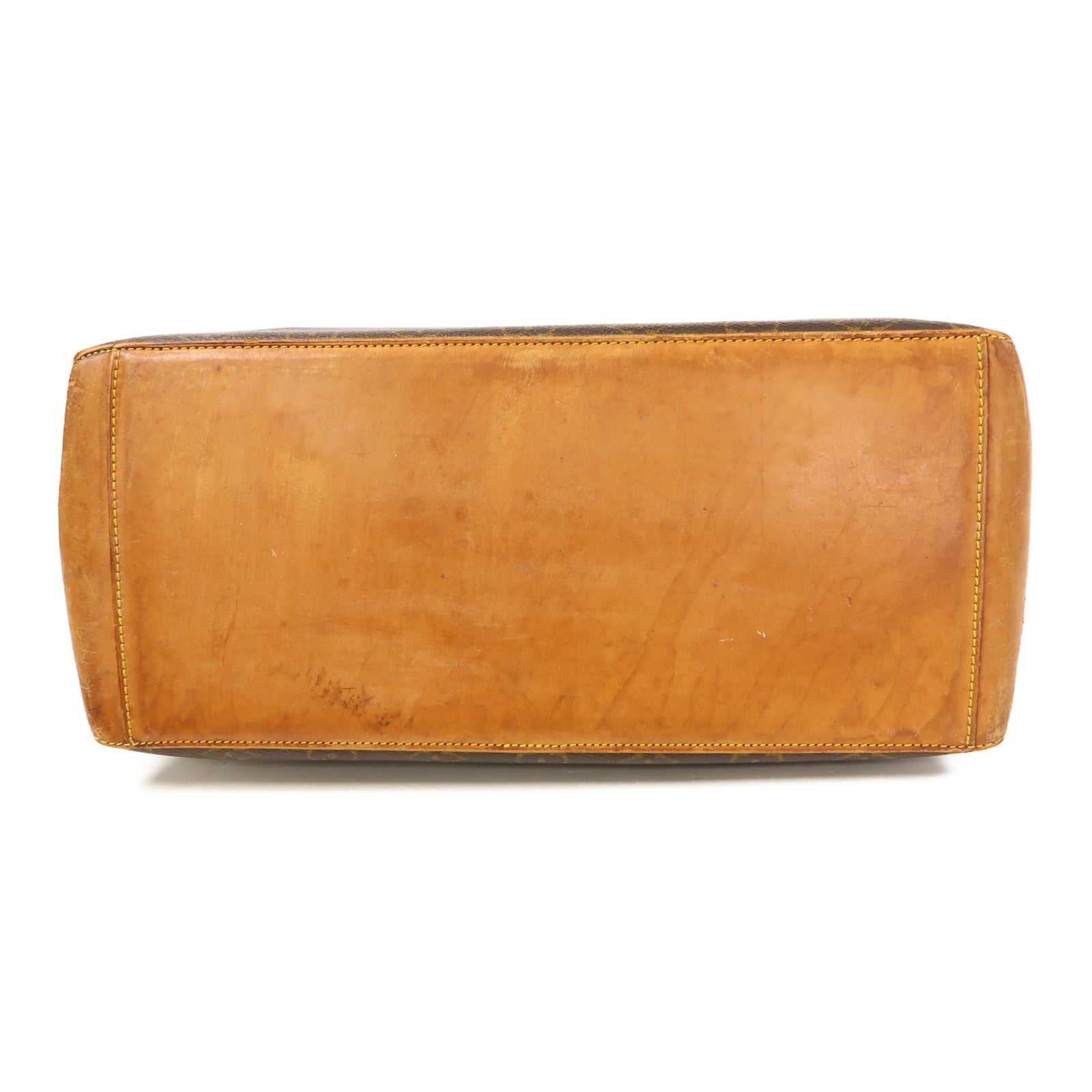 LOUIS VUITTON 【激減優惠】Monogram Cabas Piano金扣手挽袋啡色