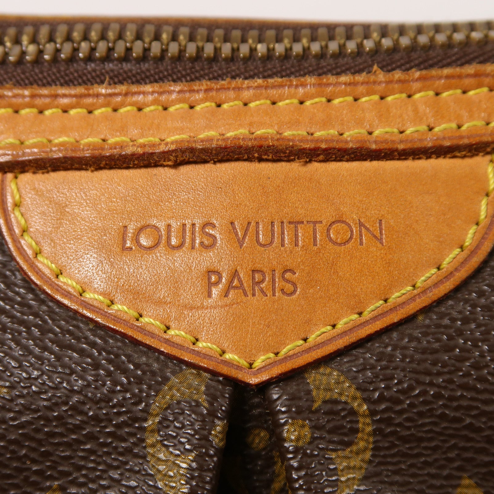 LOUIS VUITTON Monogram Palermo PM金扣手挽肩背兩用袋棕色