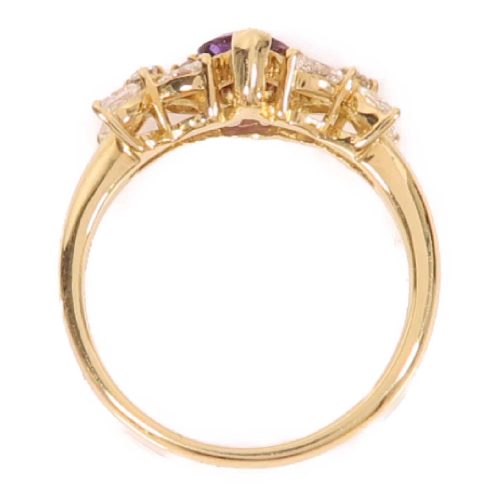 JEWELRY 18K金Ring0.43ct鑽石/0.60ct鑽石戒指US#6