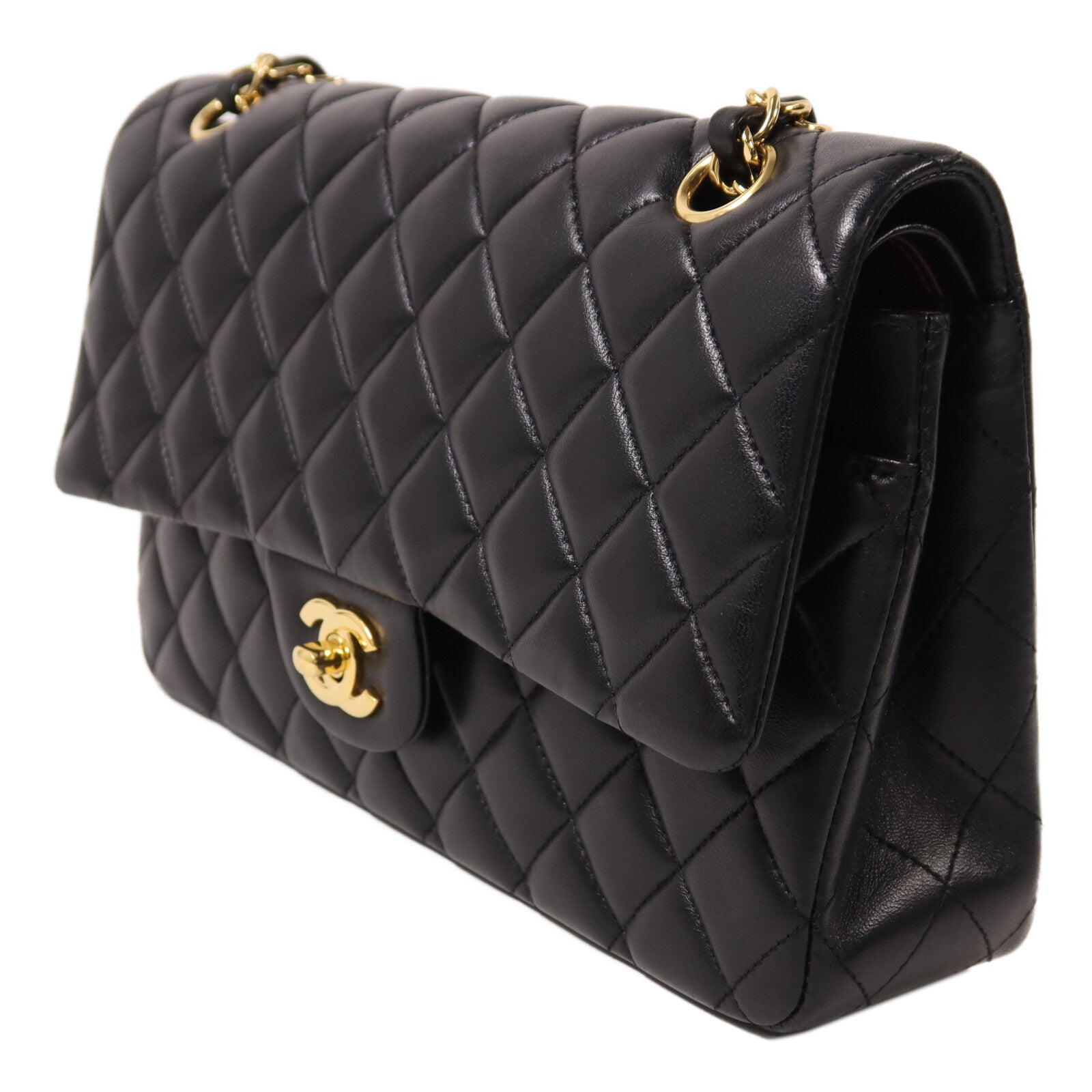CHANEL 羊皮皮革Classic 25鏈帶肩背袋