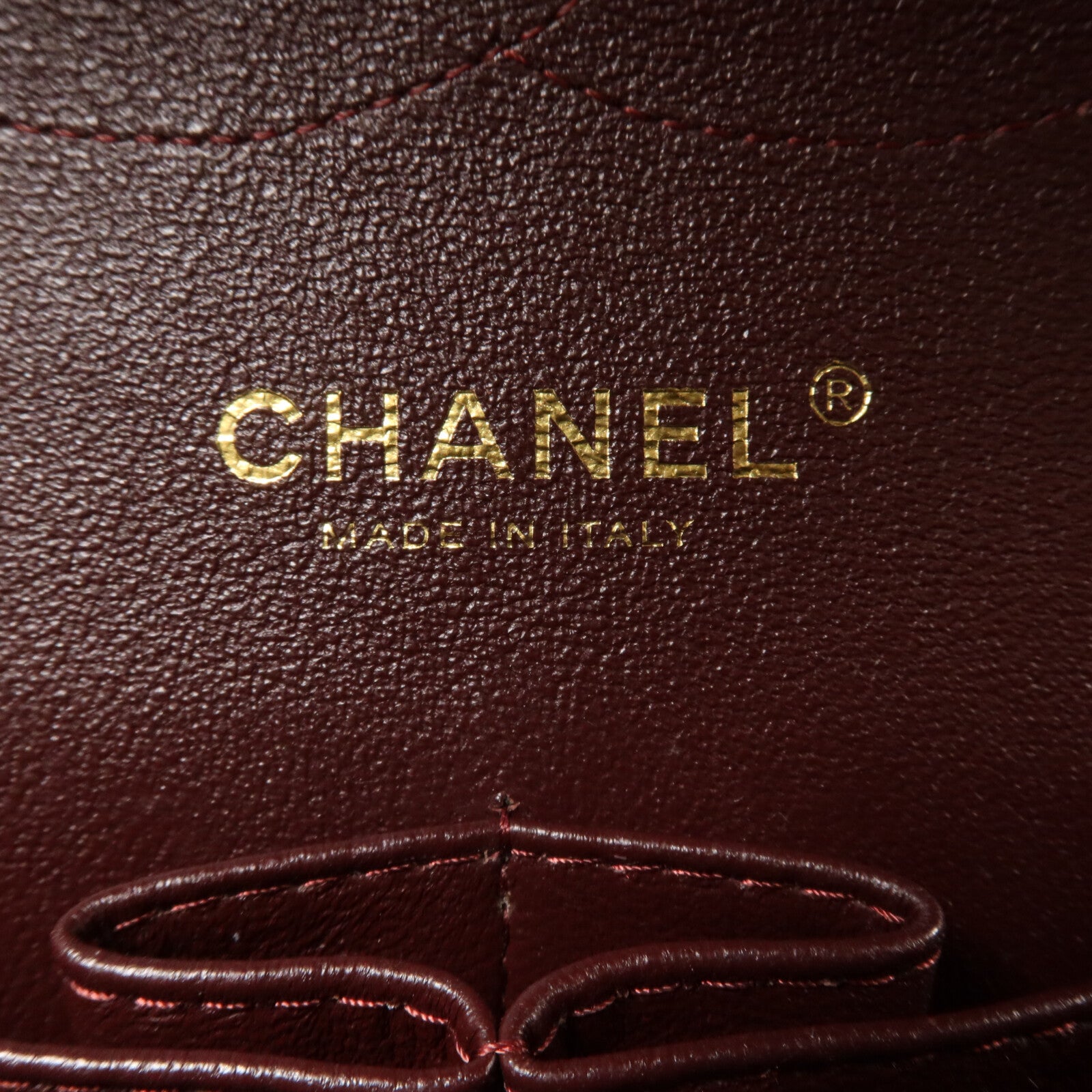 CHANEL 羊皮皮革Large Classic鏈帶肩背袋