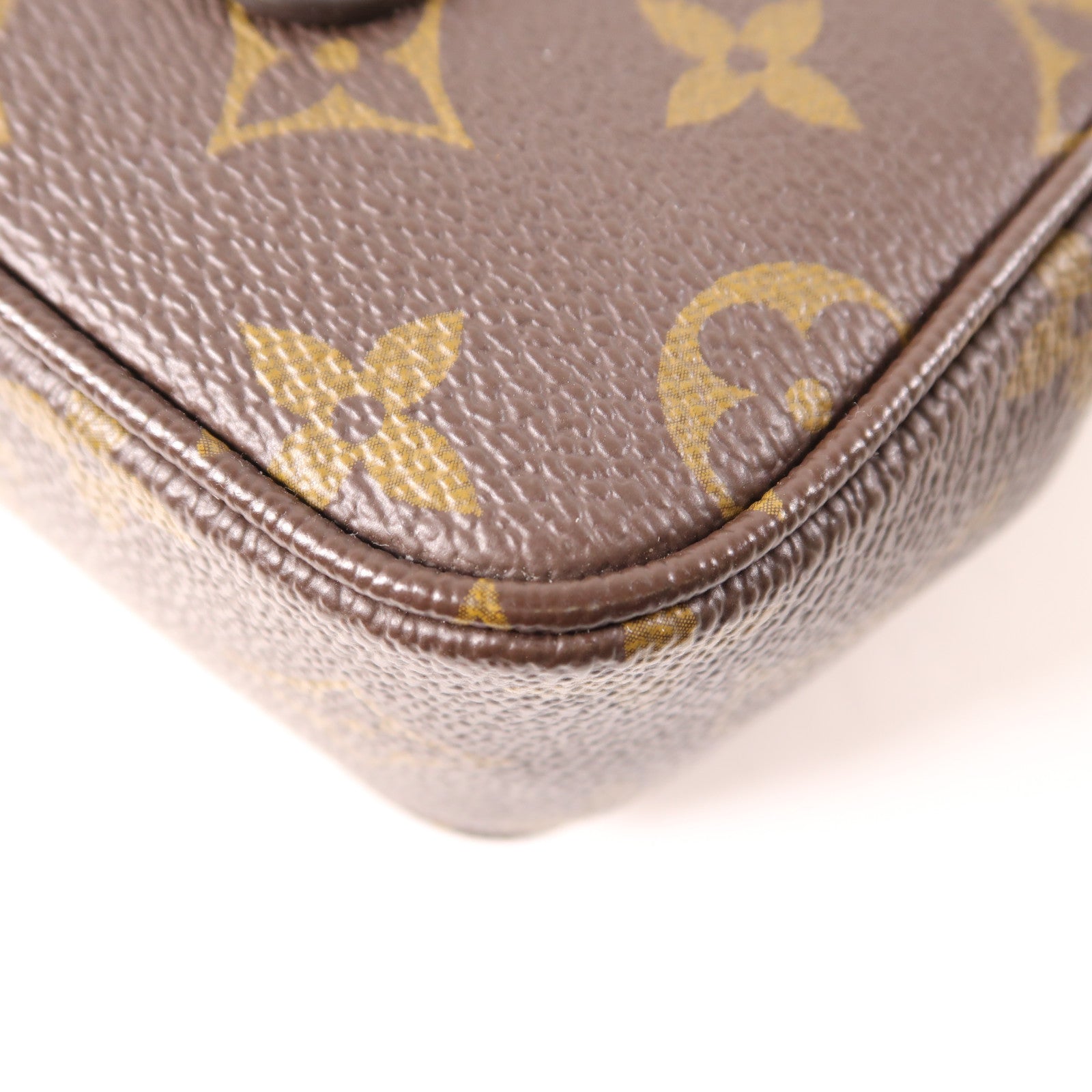LOUIS VUITTON LV GHW Marceau Chain Shoulder Bag M46126 Monogram Brown
