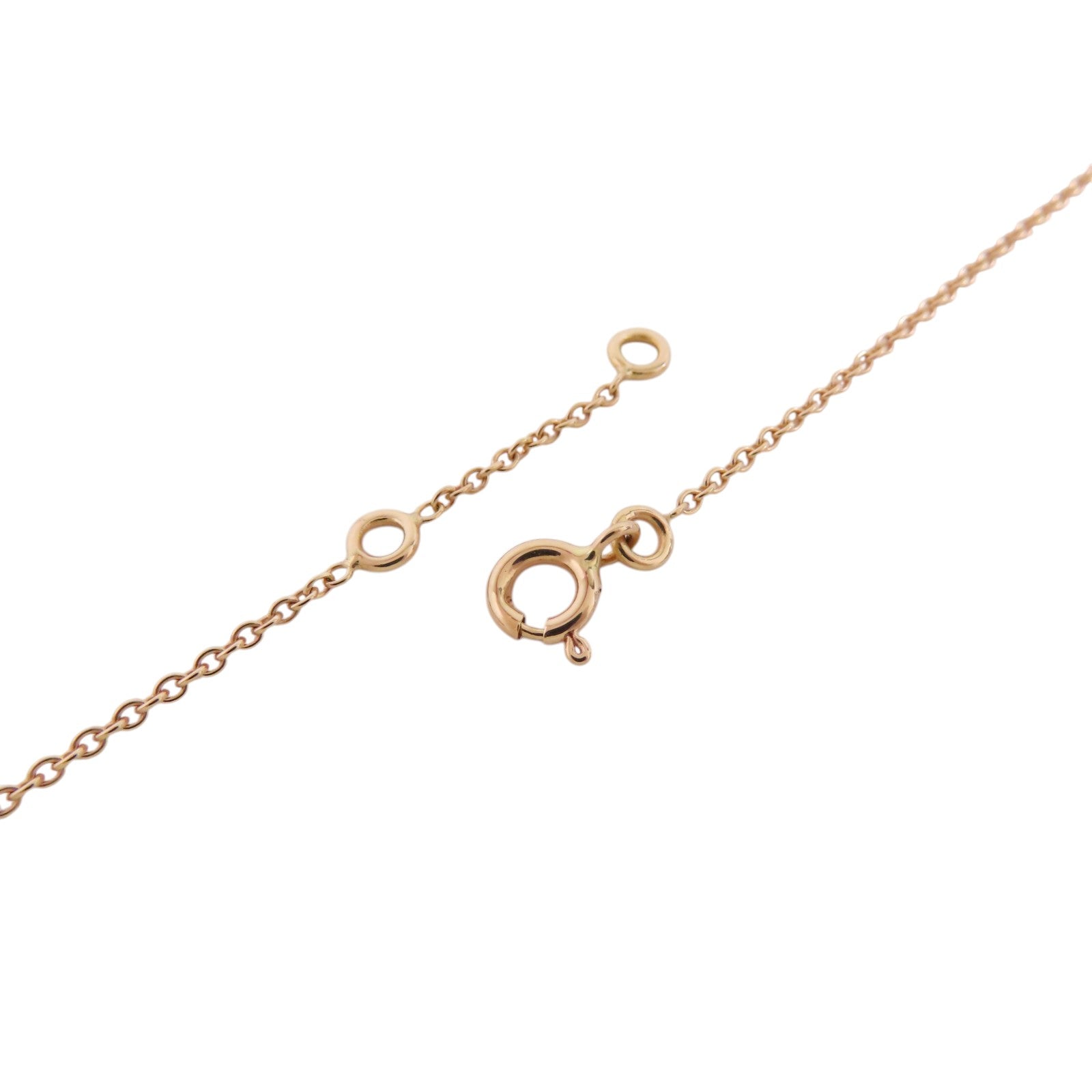 HERMES 18K玫瑰金Farandole Pendant Necklace金扣項鏈