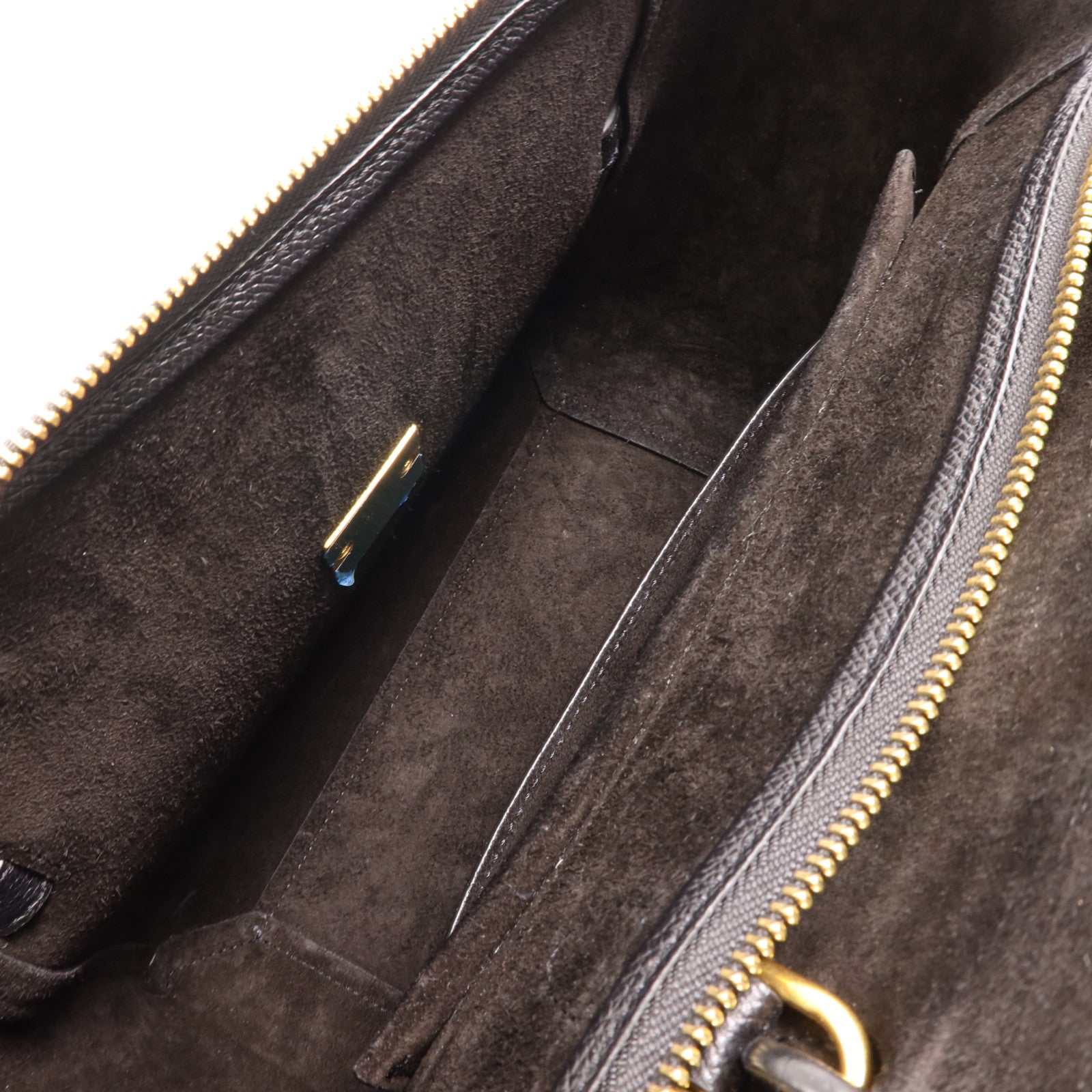 CELINE 牛皮皮革Micro Belt Bag金扣手挽肩背兩用袋