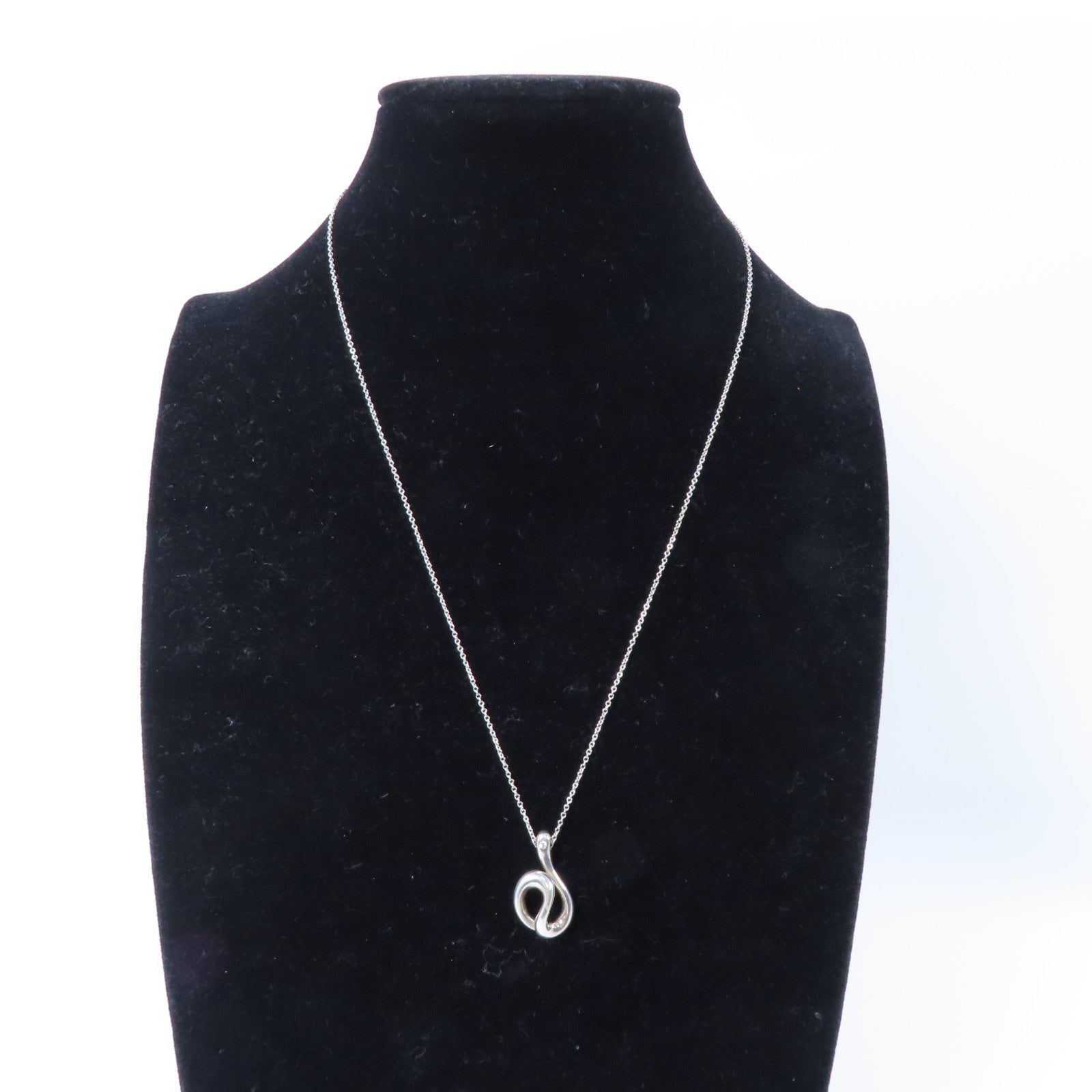TIFFANY＆CO 【激減優惠】925純銀Diamond Necklace鑽石項鍊