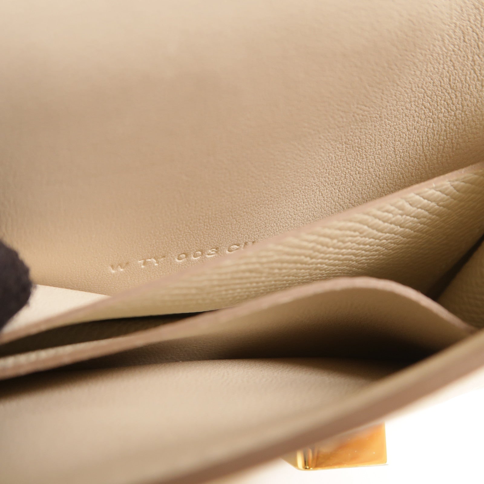 HERMES Epsom皮革Constance Slim錢包Nata
