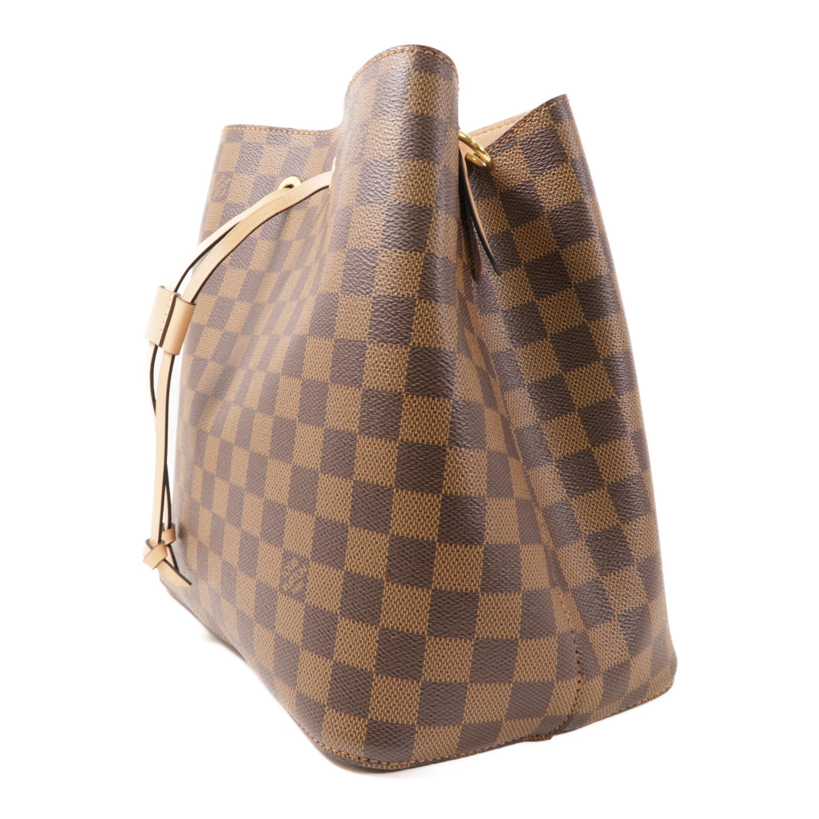 LOUIS VUITTON Damier NeoNoe金扣肩背袋