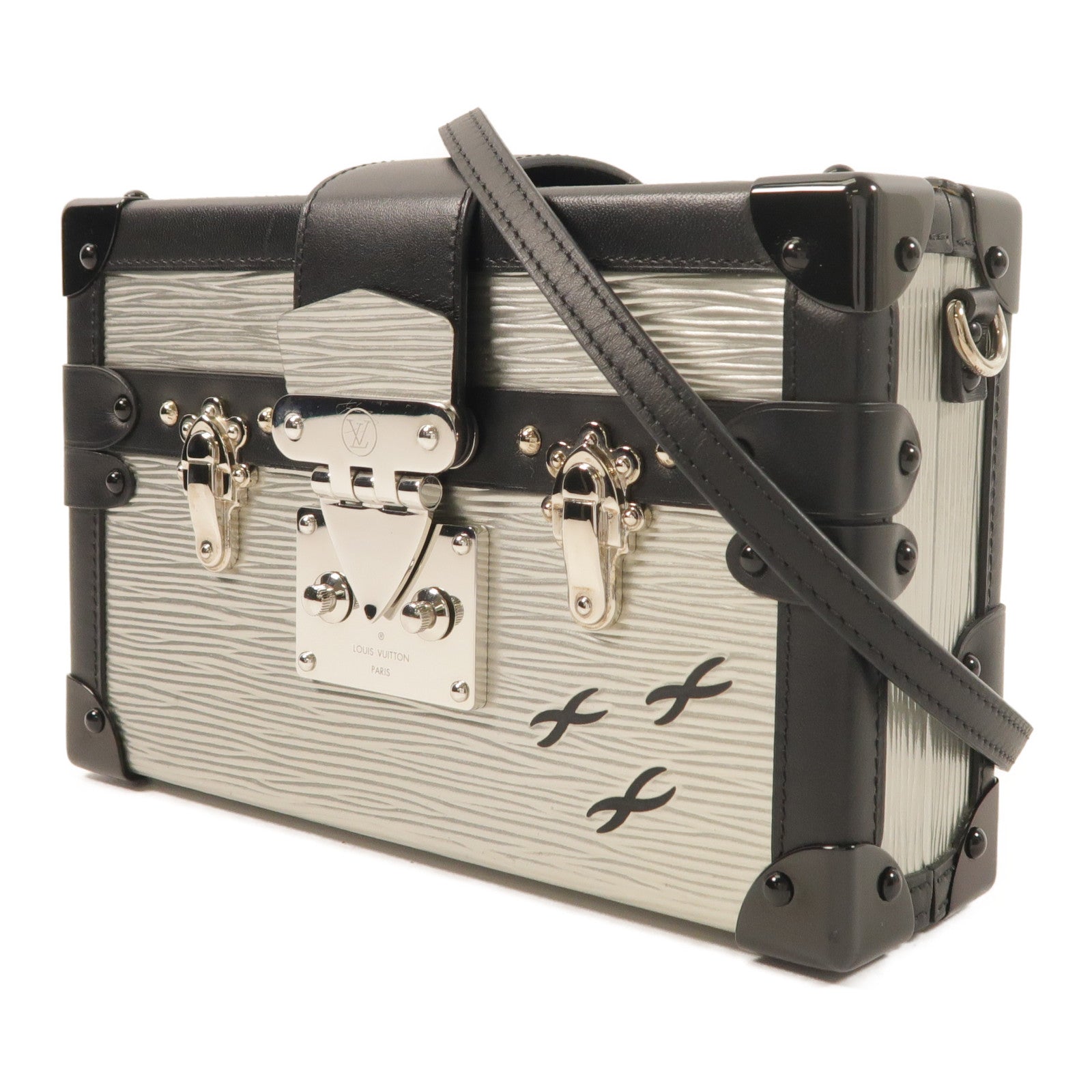 LOUIS VUITTON Epi Petite Malle肩背袋
