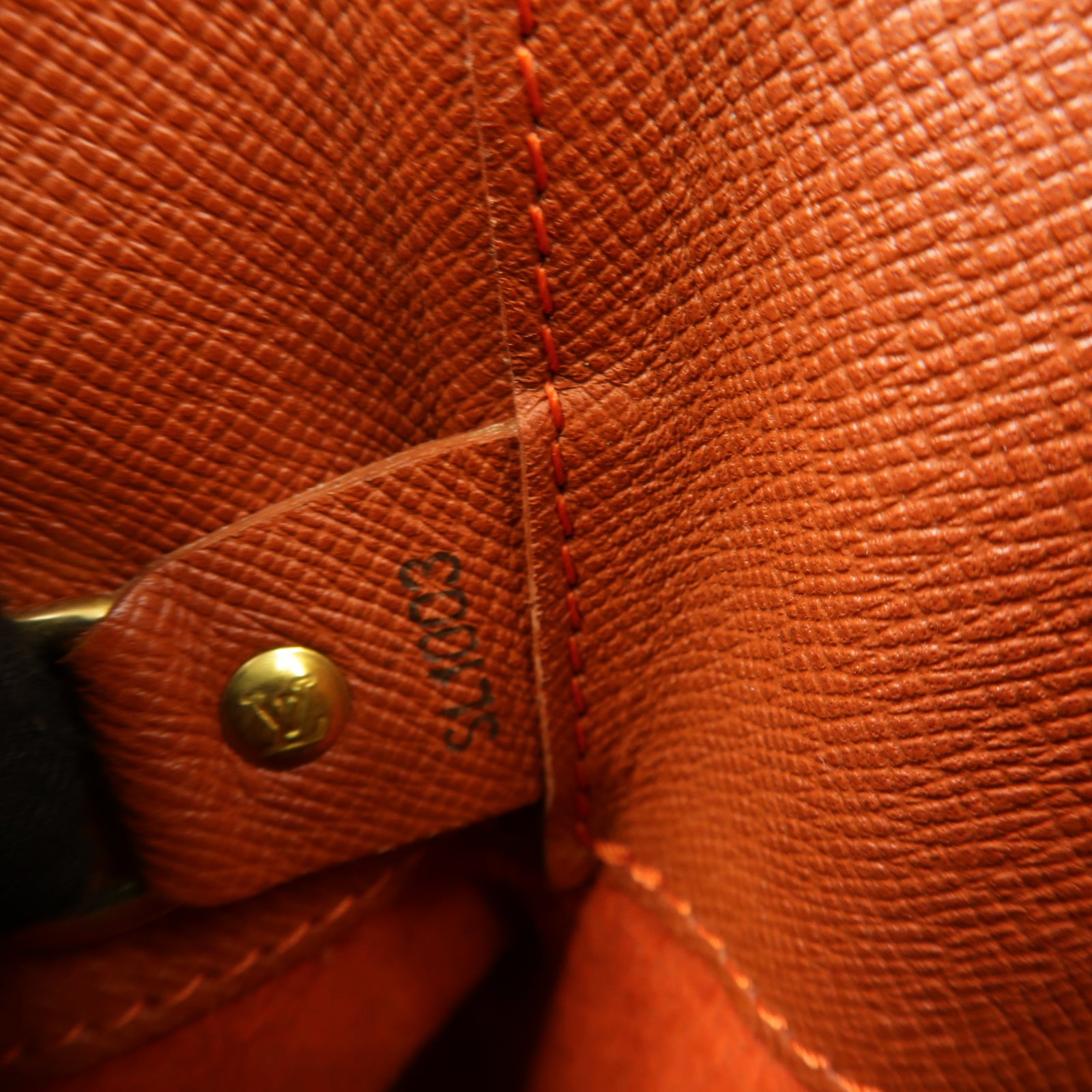 LOUIS VUITTON Damier Musette金扣肩背袋棕色
