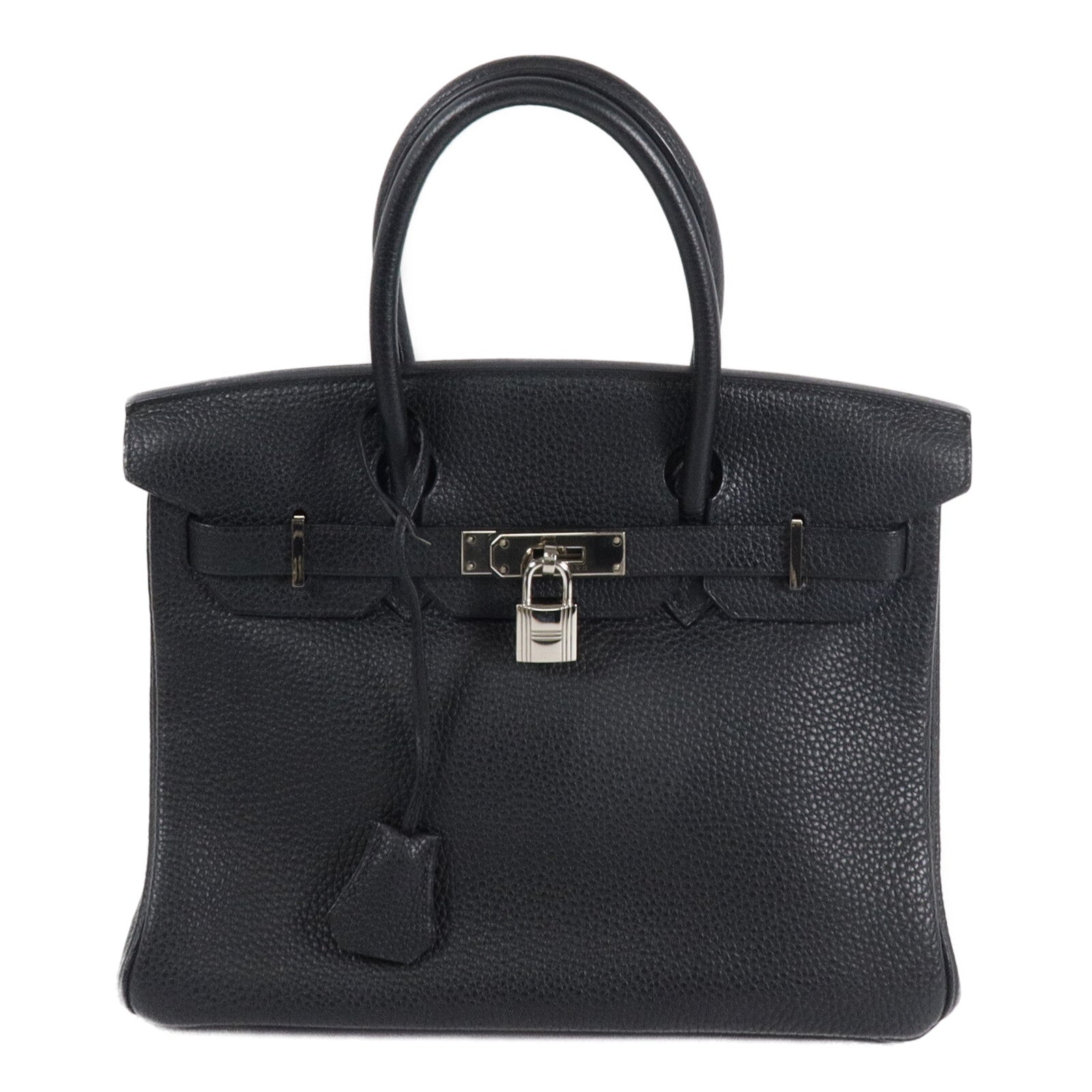HERMES Togo皮革Birkin 30手挽袋Noir