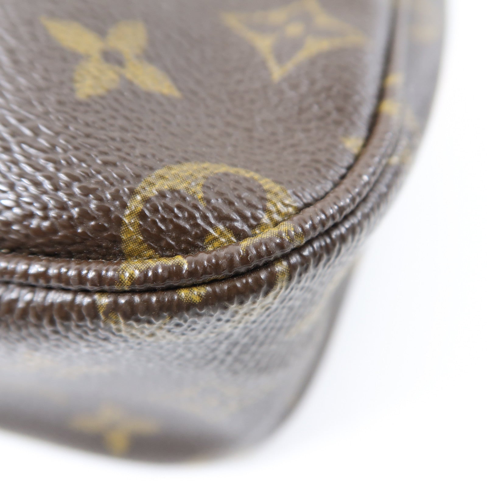 LOUIS VUITTON Monogram Sac Bosphore金扣手挽肩背兩用袋啡色