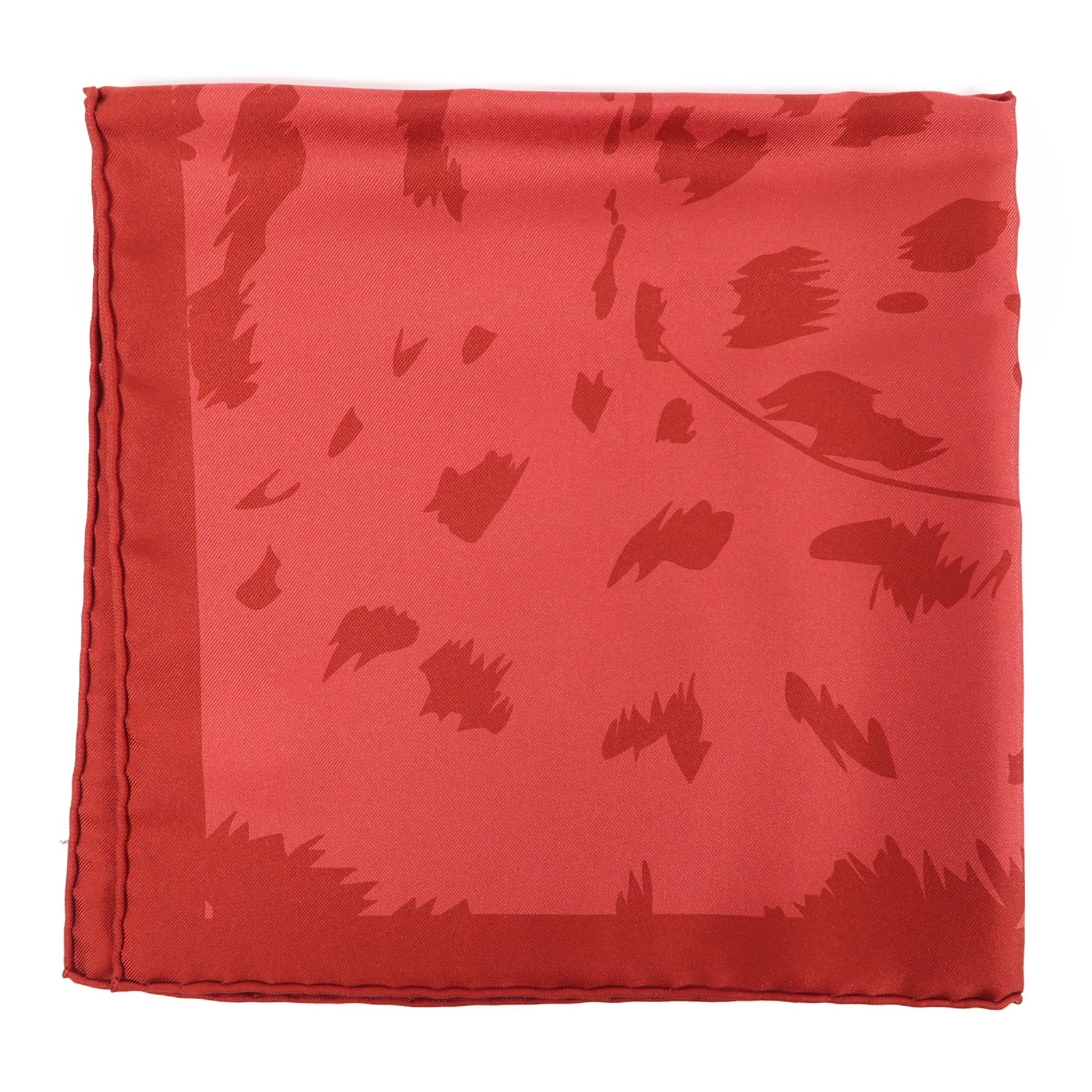 CARTIER 絲質Scarf絲巾紅色