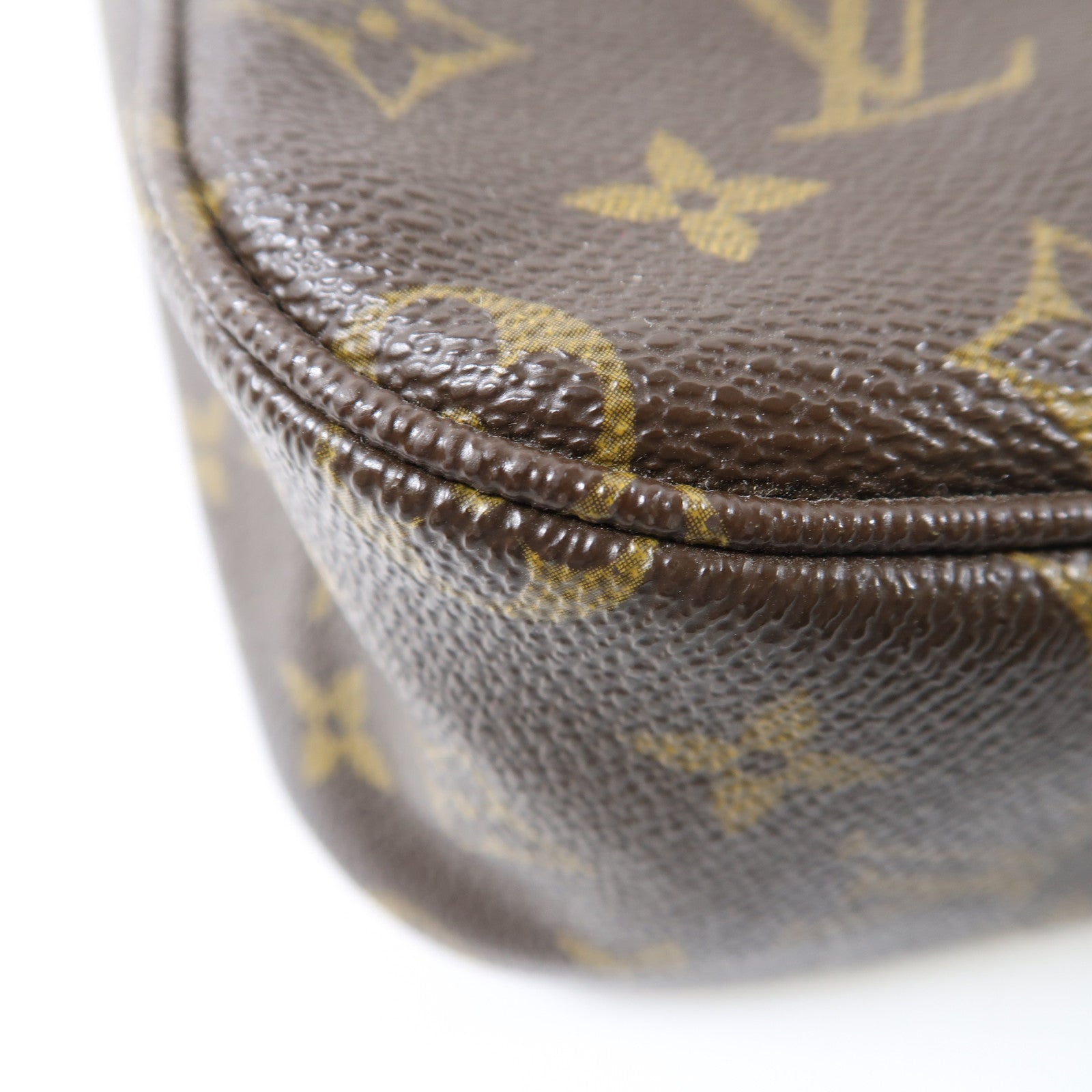 LOUIS VUITTON Monogram Sac Bosphore金扣手挽肩背兩用袋啡色