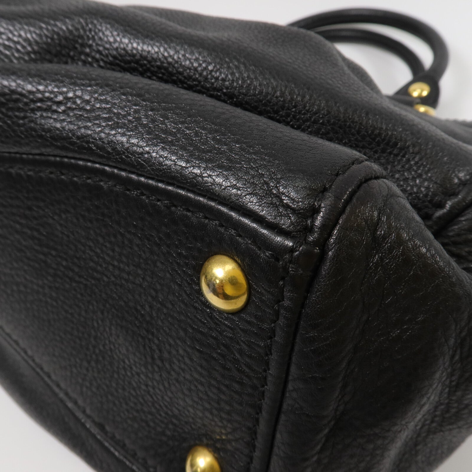 Miu Miu 牛皮皮革2way Shoulder Bag手挽肩背兩用袋