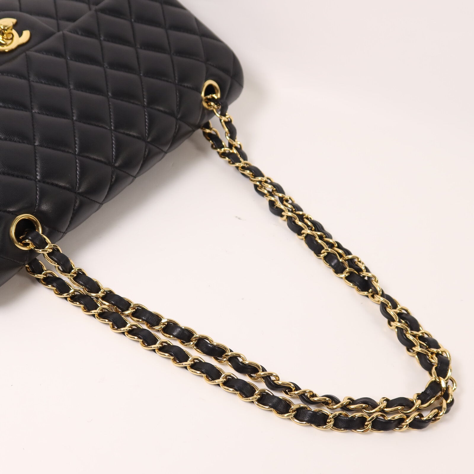 CHANEL 羊皮皮革Classic 25鏈帶肩背袋