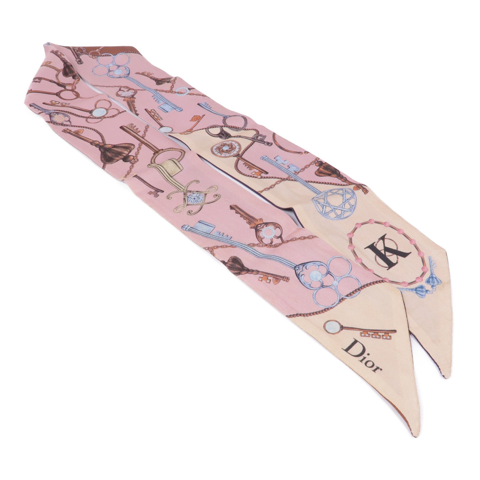 Dior CD Mitzah Scarf Silk Multicolor