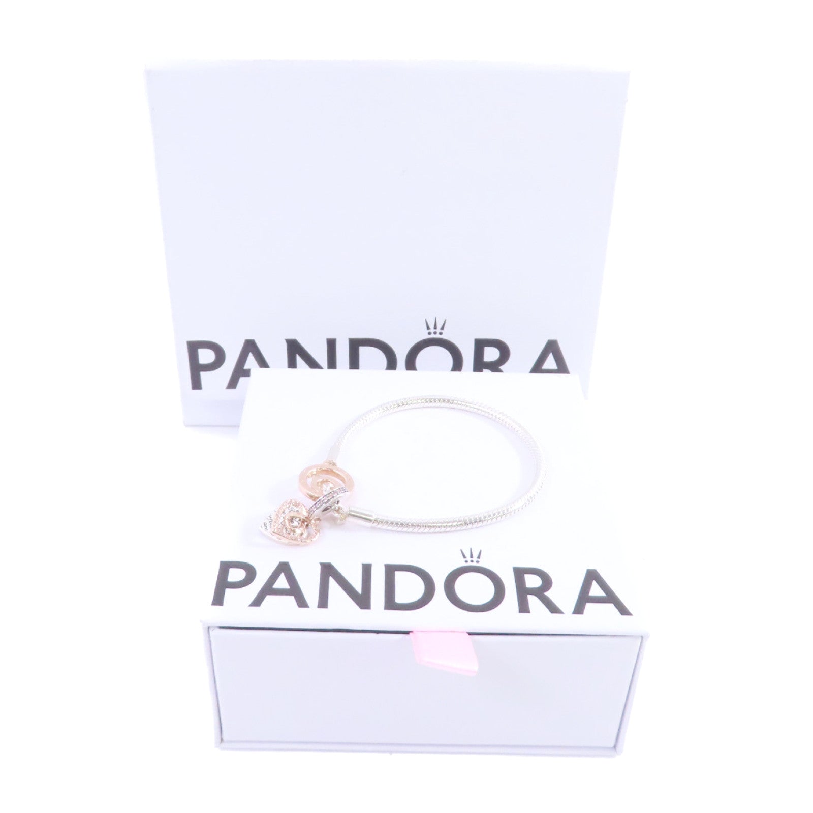 PANDORA 925純銀/氧化鋯石Bracelet手鏈