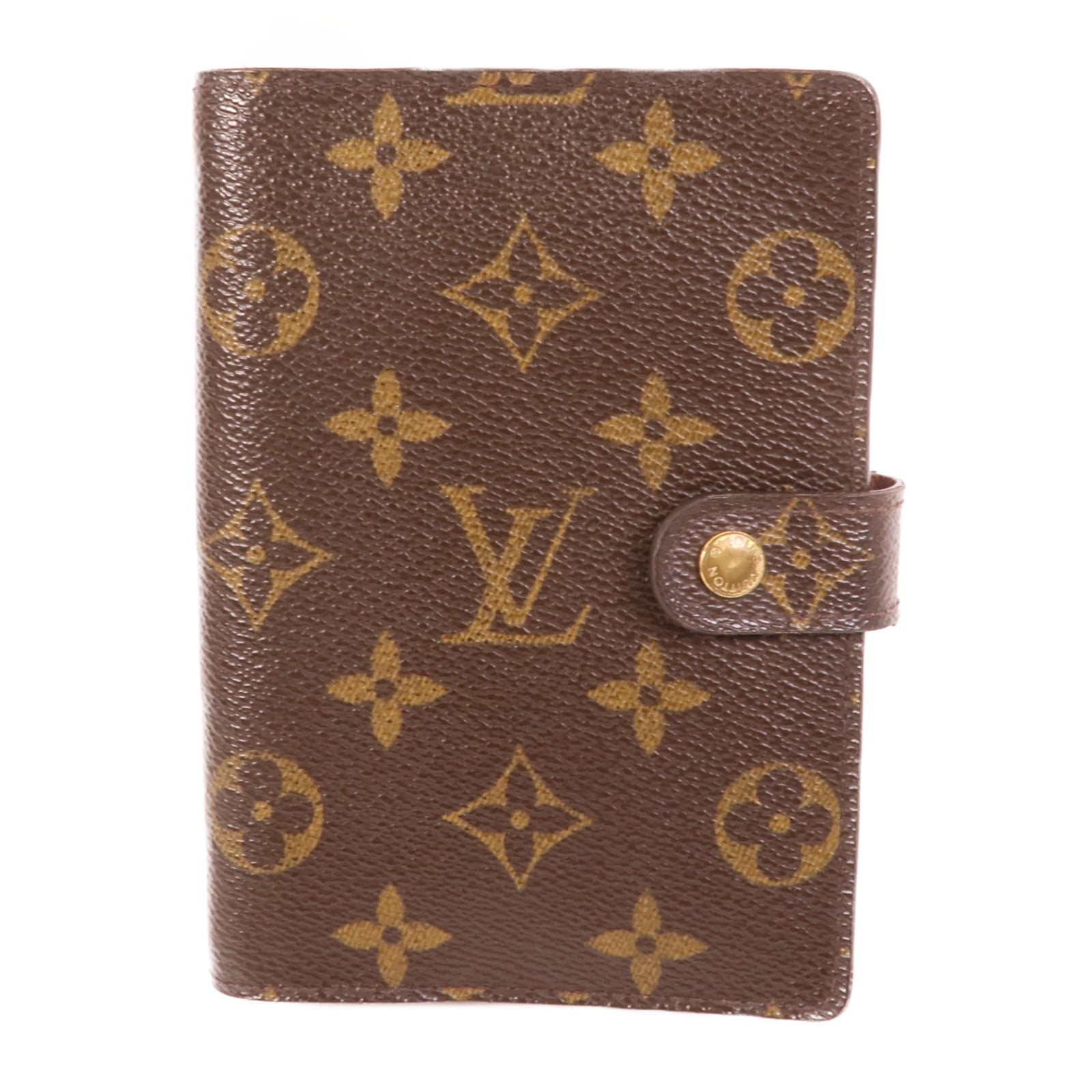 LOUIS VUITTON Monogram Agenda Cover金扣記事本封套
