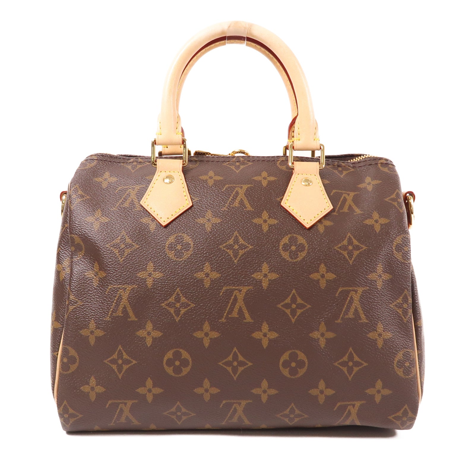 LOUIS VUITTON Monogram Speedy Bandouliere 25金扣手挽肩背兩用袋