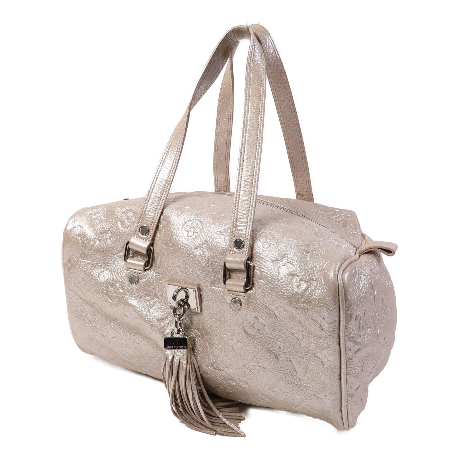 LOUIS VUITTON Monogram Shimmer Comet Boston Bag肩背袋