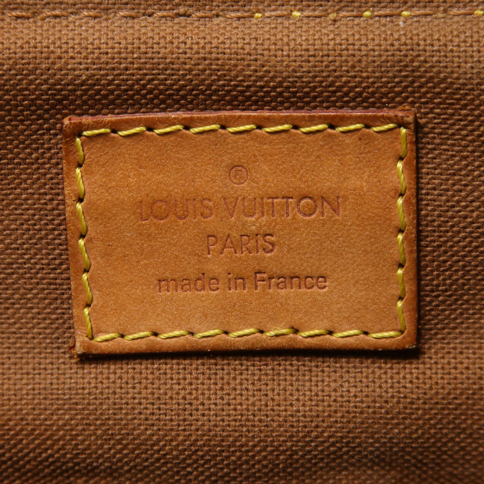 LOUIS VUITTON Monogram Palermo PM金扣手挽肩背兩用袋棕色