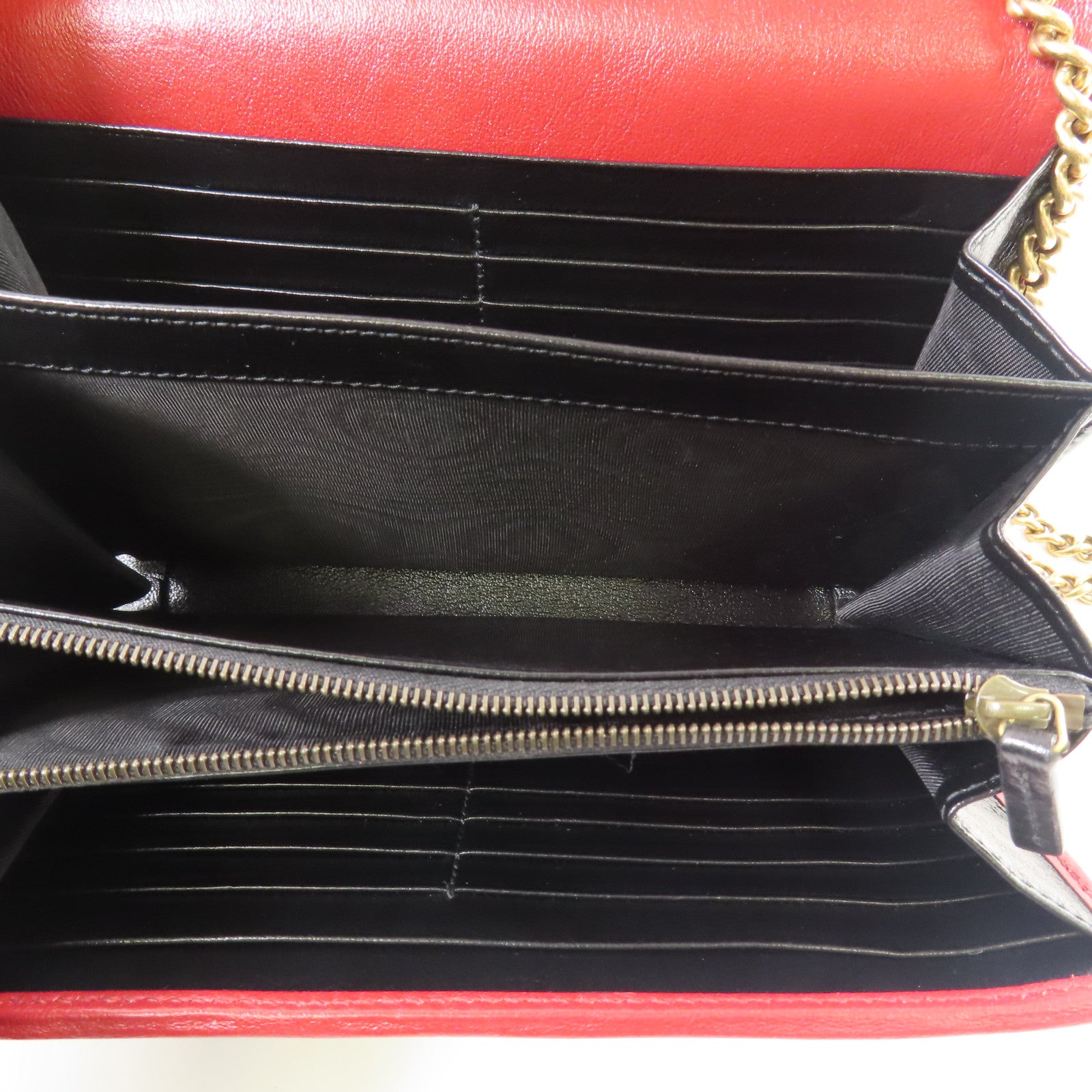 GUCCI 【激減優惠】牛皮皮革Shoulder Bag金扣鏈帶肩背袋