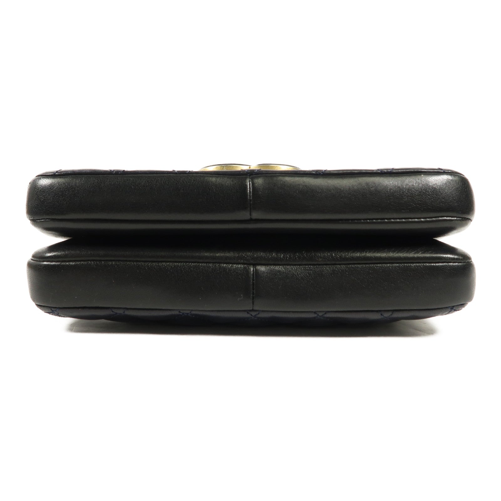 CHANEL 羊皮皮革Shoulder Bag金扣鏈帶肩背袋